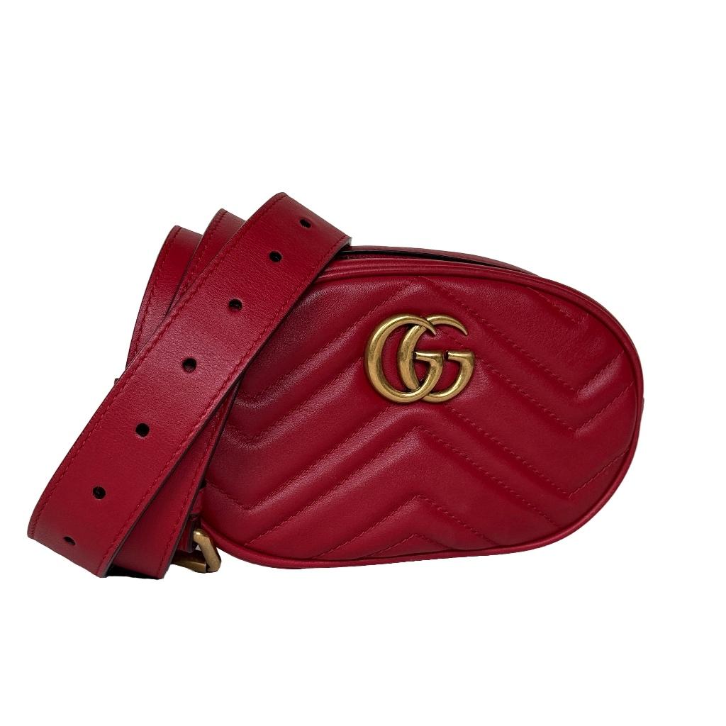 Gucci bumbag rood beltbag fannypack tas handtas, Verzenden, Zo goed als nieuw, Rood, Handtas