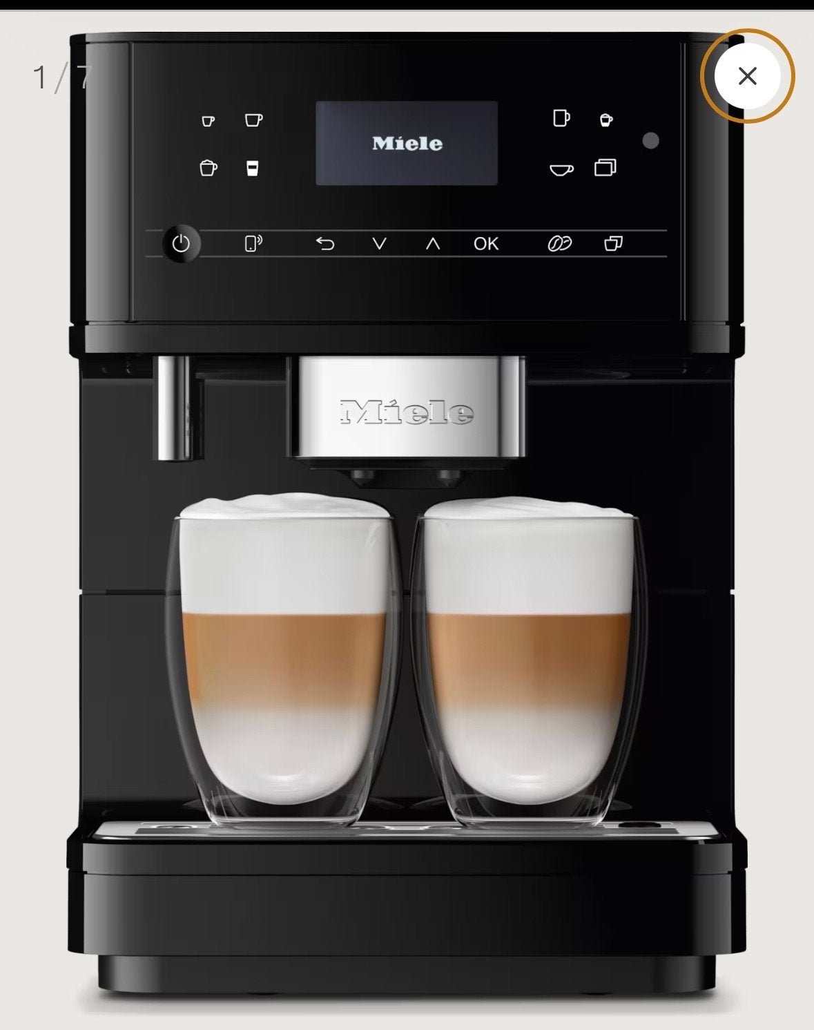 Nieuwe Miele CM6160 volautomatische koffiemachine, Witgoed en Apparatuur, Ophalen, Nieuw, Koffiemachine, Koffiebonen