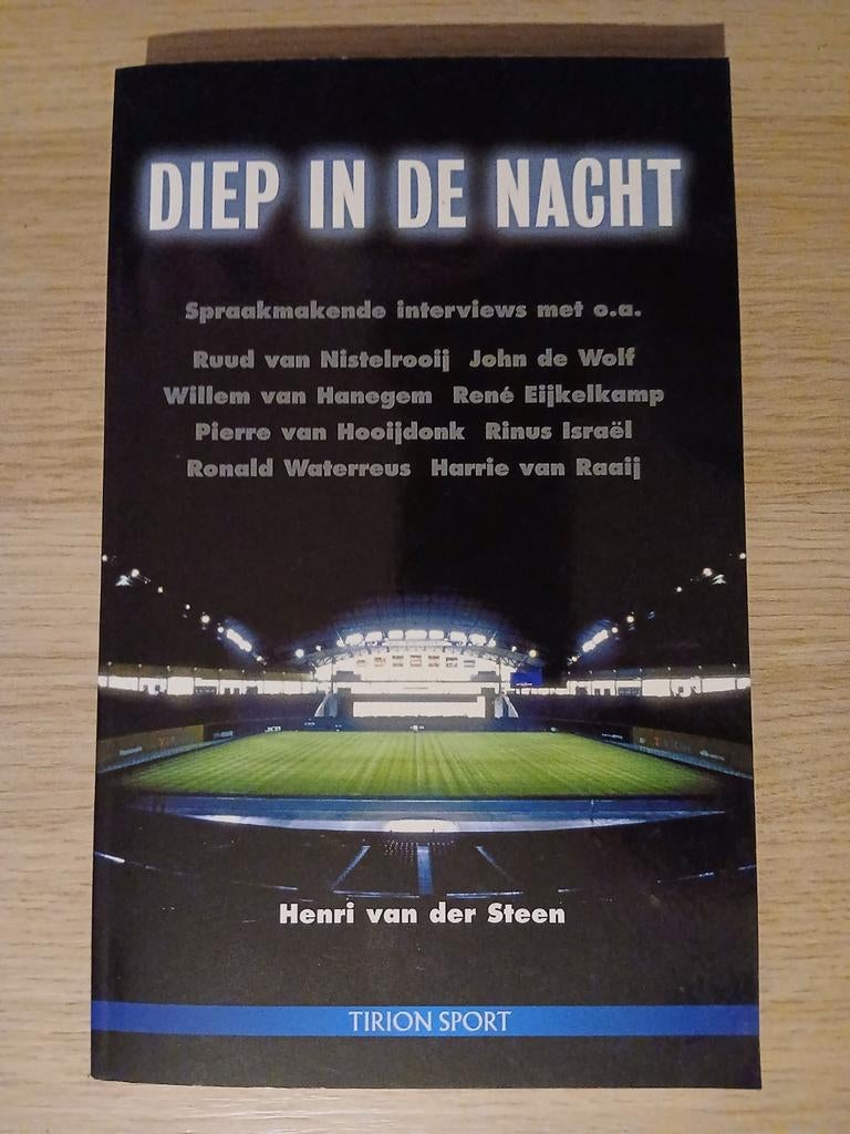 Diep in de Nacht: Interviews met Voetballegendes, Boeken, Sportboeken, Gelezen, Balsport, Ophalen of Verzenden