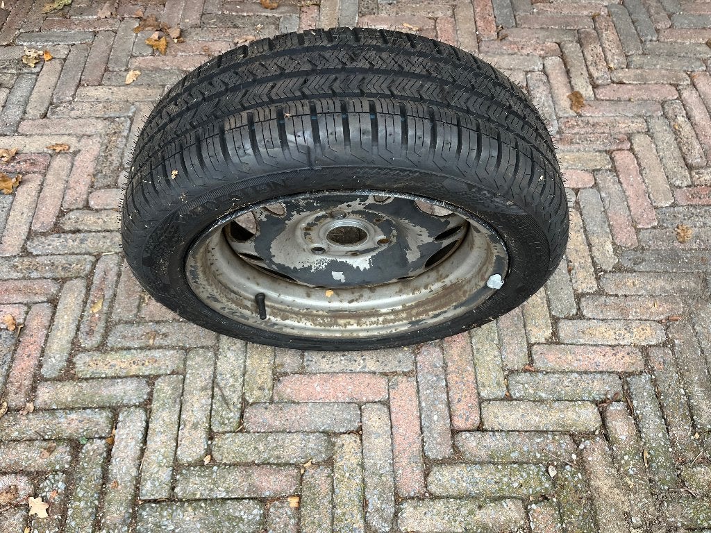 Reservewiel Smart, Ophalen, Zo goed als nieuw