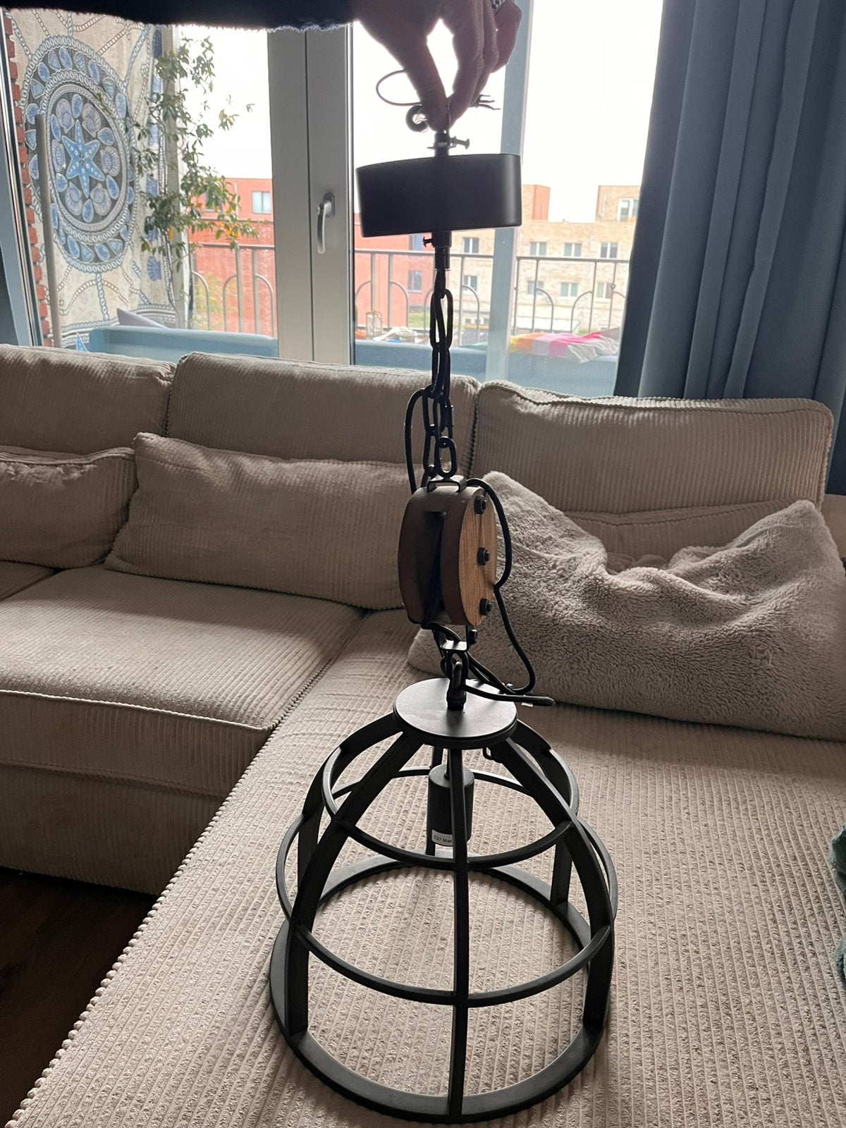 Hanglamp, Ophalen, Zo goed als nieuw
