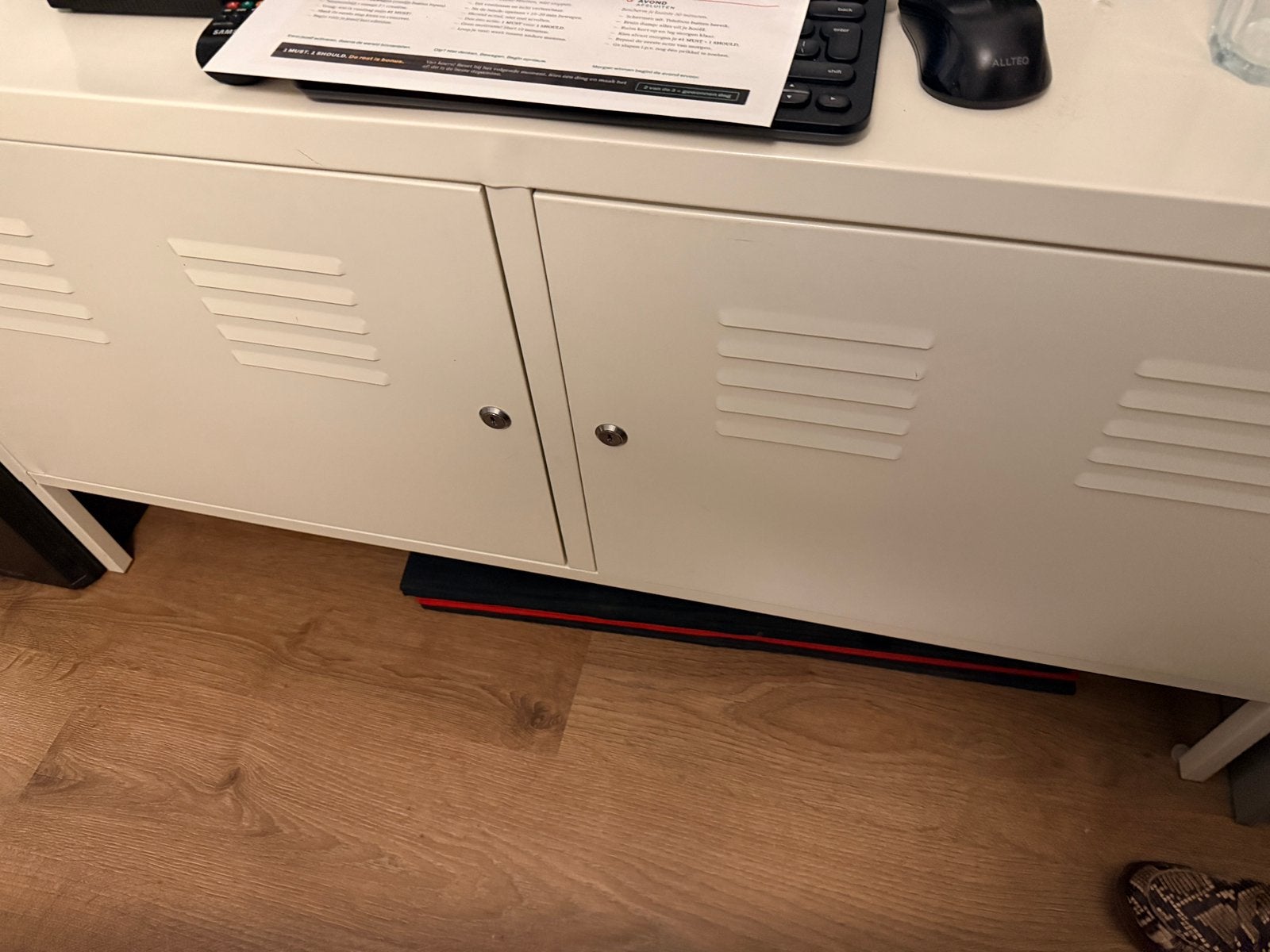 Ikea SP kast beige izgs, Huis en Inrichting, Ophalen, 100 tot 150 cm, Zo goed als nieuw, Minder dan 100 cm