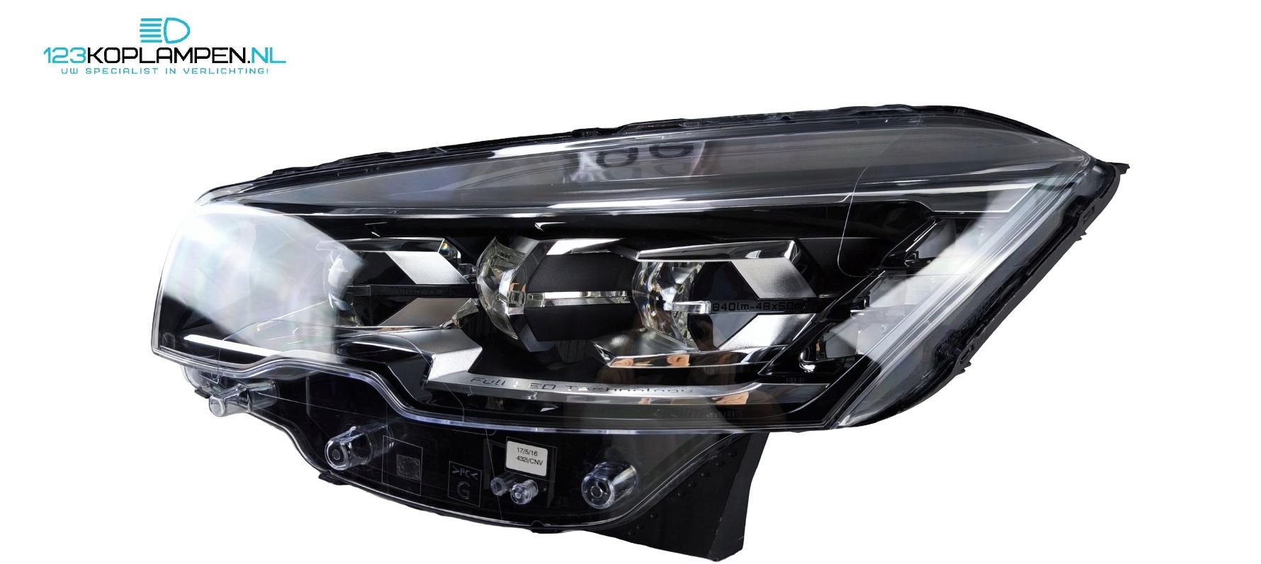 Peugeot 508 Facelift Full Led koplamp links, Gebruikt, -, -, Ophalen of Verzenden