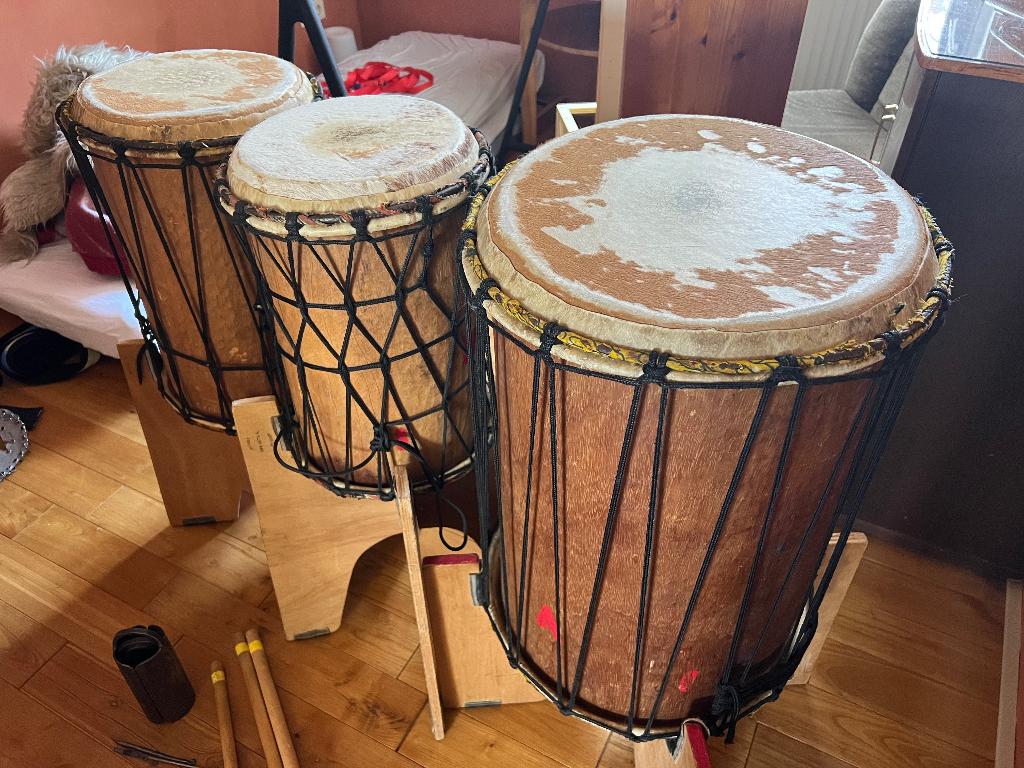 dundunset te koop, Ophalen, Gebruikt, Trommel