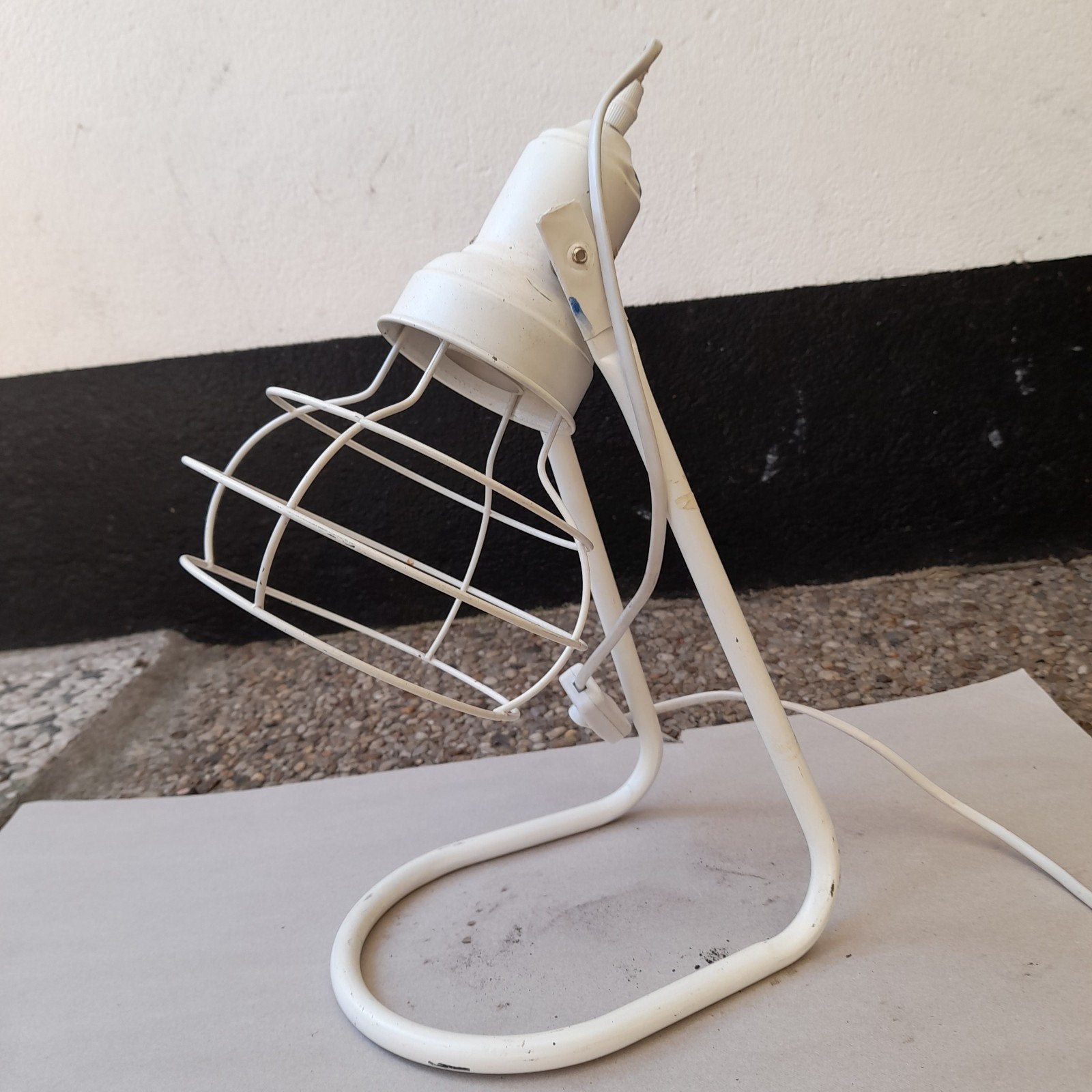 Wit moderne bureau- handwerklamp, Ophalen, Overige typen, Wit, Zo goed als nieuw