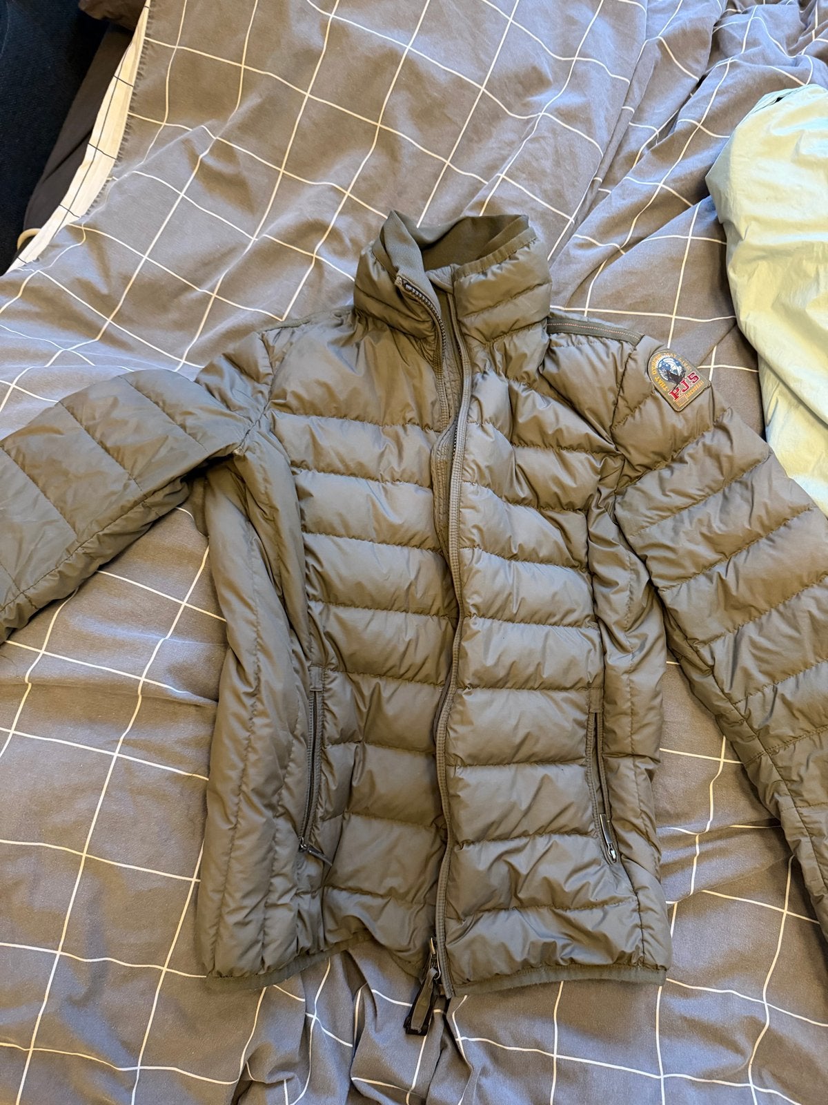 Parajumpers Super Lightweight donsjack - Maat Y-L, Ophalen of Verzenden, Zo goed als nieuw, Maat 38/40 (M), Groen