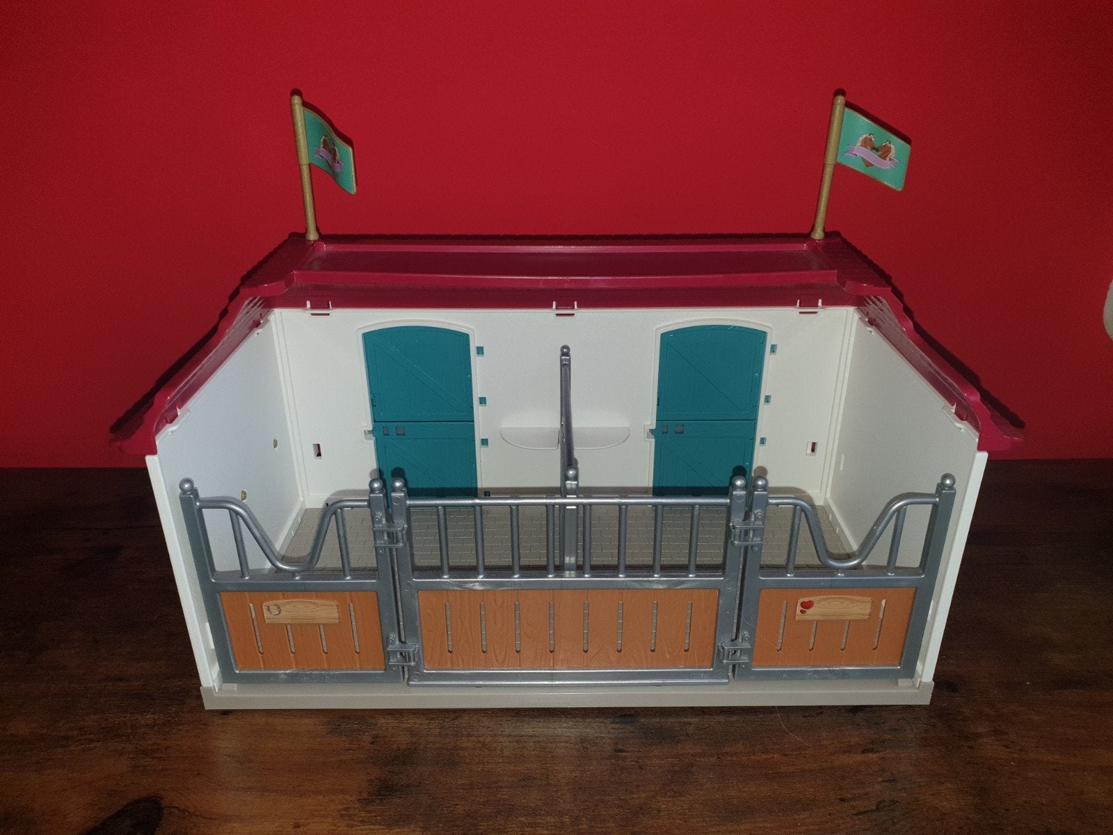 dubbele stal van schleich, Ophalen of Verzenden, Zo goed als nieuw
