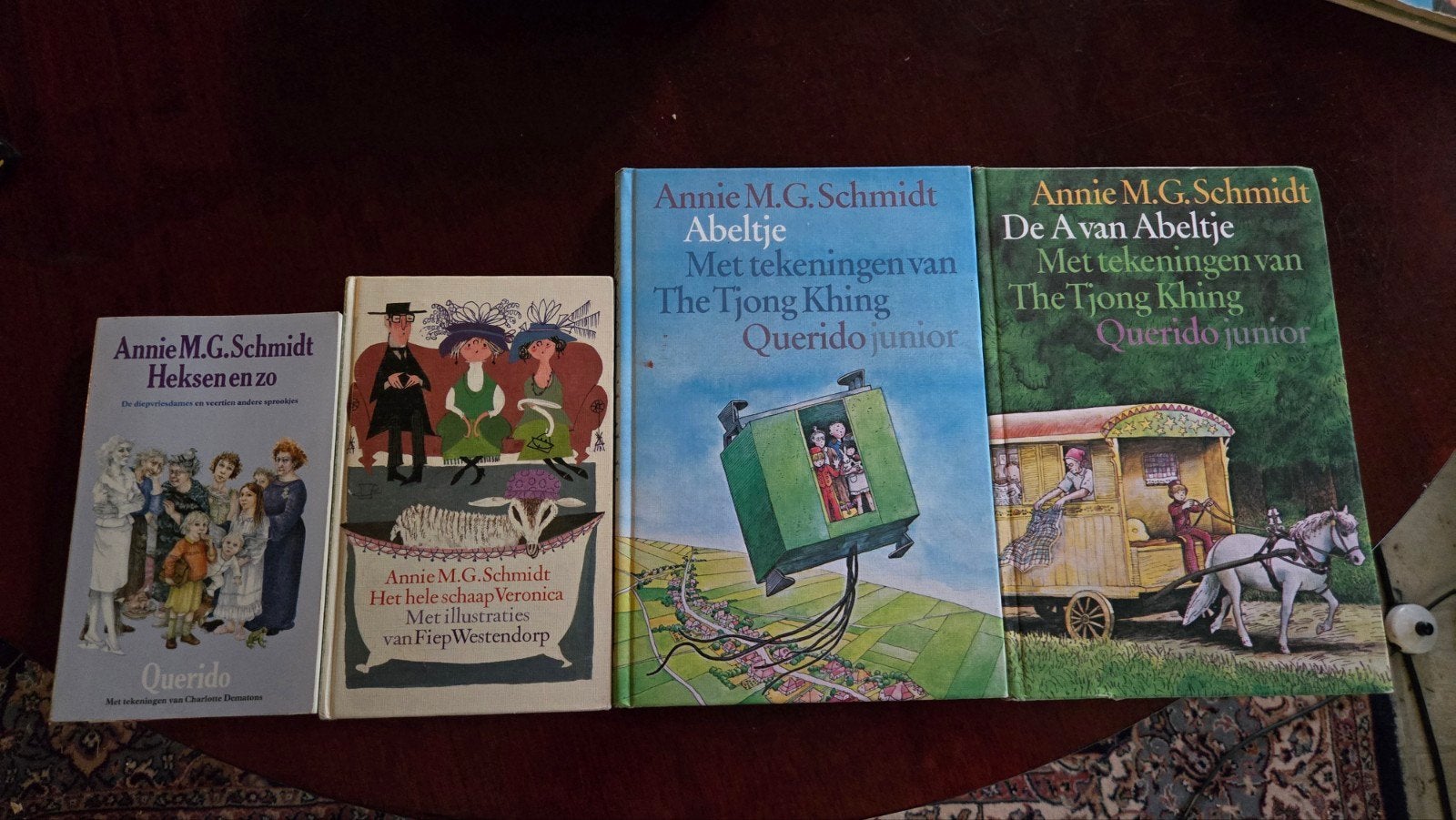 4 x Annie MG Schmidt Abeltje Veronica Heksen jaren 70/80, Ophalen of Verzenden, Gelezen, Annie M.G. Schmidt
