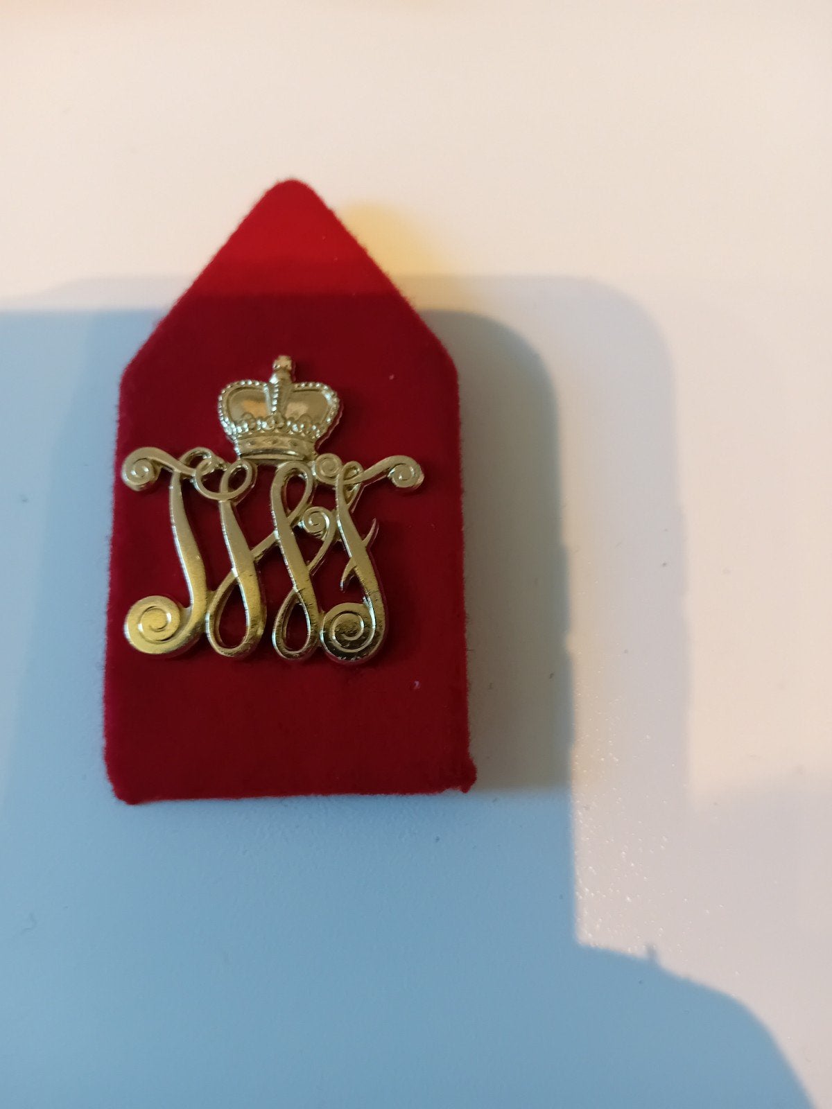 Een kraagspiegel van Johan Willem Friso, Verzamelen, Verzenden, Landmacht, Nederland, Embleem of Badge