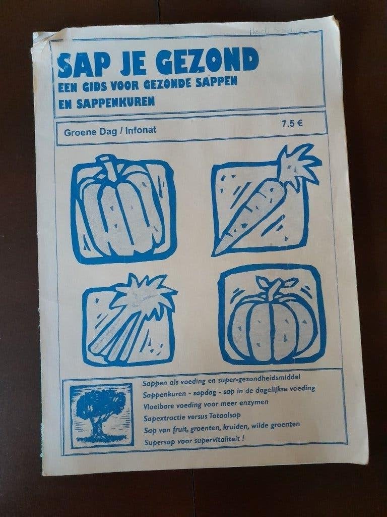 Sap je gezond - gids voor gezonde sappen, Boeken, Ophalen of Verzenden, Gelezen, Dieet en Voeding