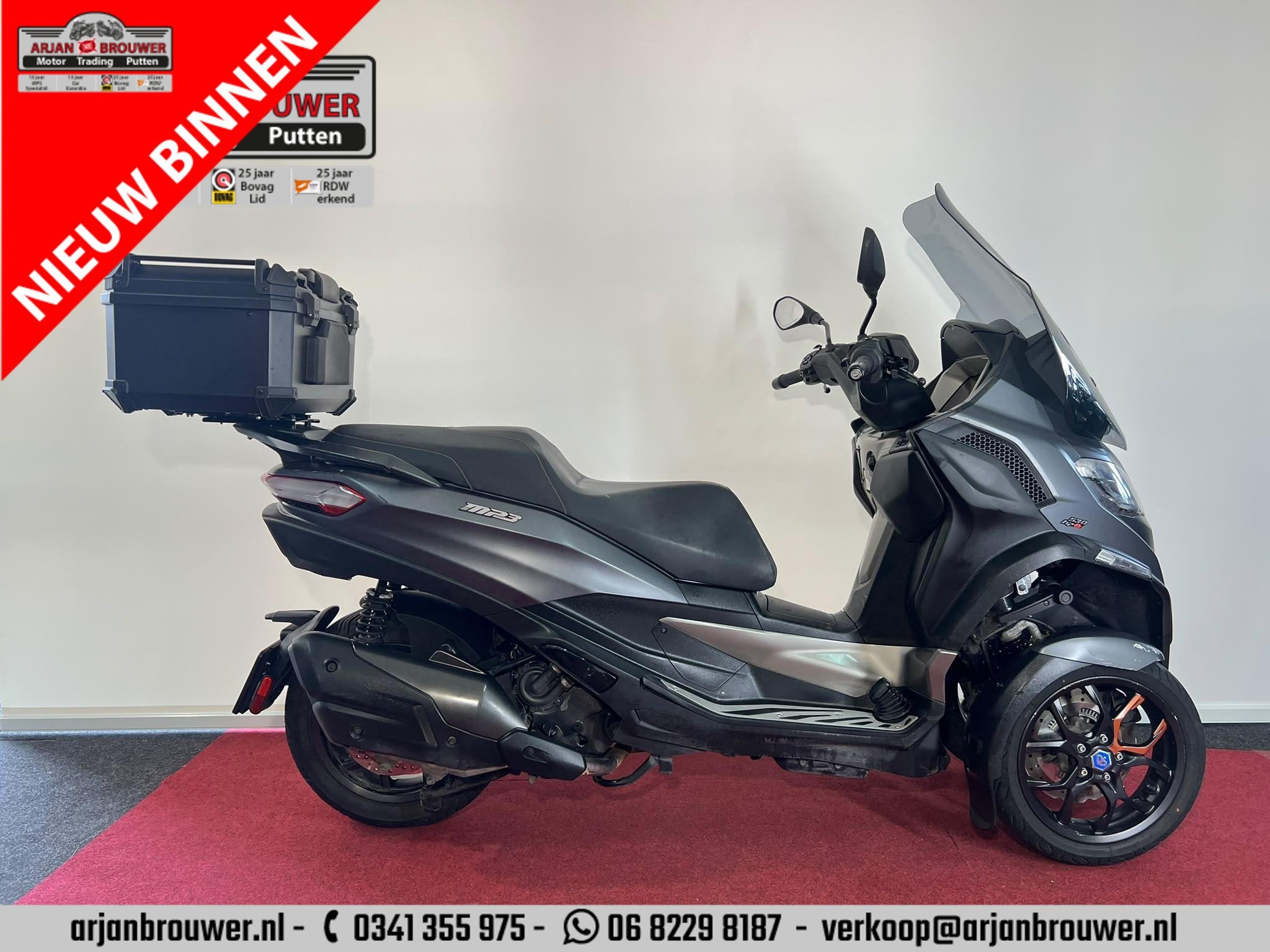 Piaggio MP3 530 HPE Exclusive ABS, Motoren, Motoren | Piaggio, Scooter, Postbus 305
4900 AH  Oosterhout, NL, Bedrijf, Piaggio Benelux B.V.