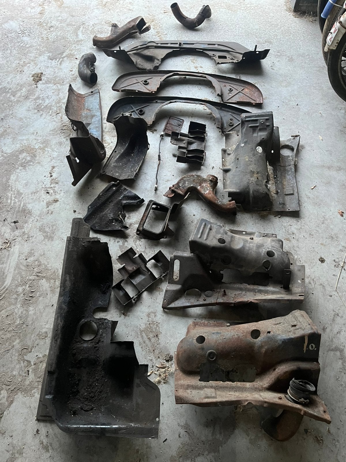 VW kever type4 typ4 motorplaatwerk, Auto-onderdelen, Ophalen, Gebruikt, Volkswagen, Nvt