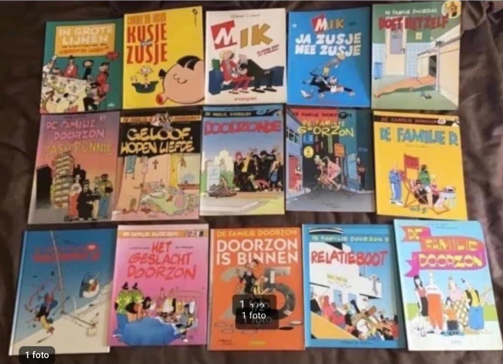 15 delen de familie Doorzon door Gerrit de Jager, Boeken, Meerdere stripboeken, Ophalen of Verzenden, Gelezen