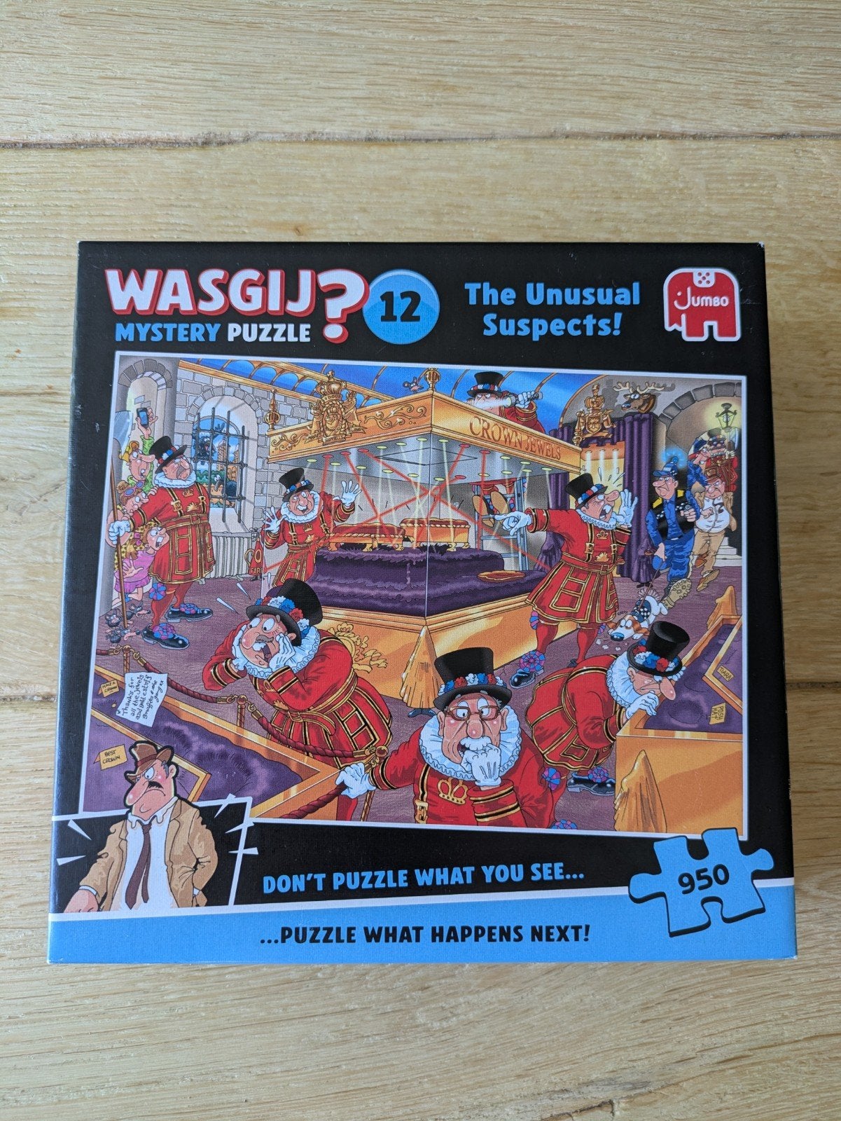 Wasgij puzzel 950 stukjes, Ophalen, 500 t/m 1500 stukjes, Zo goed als nieuw