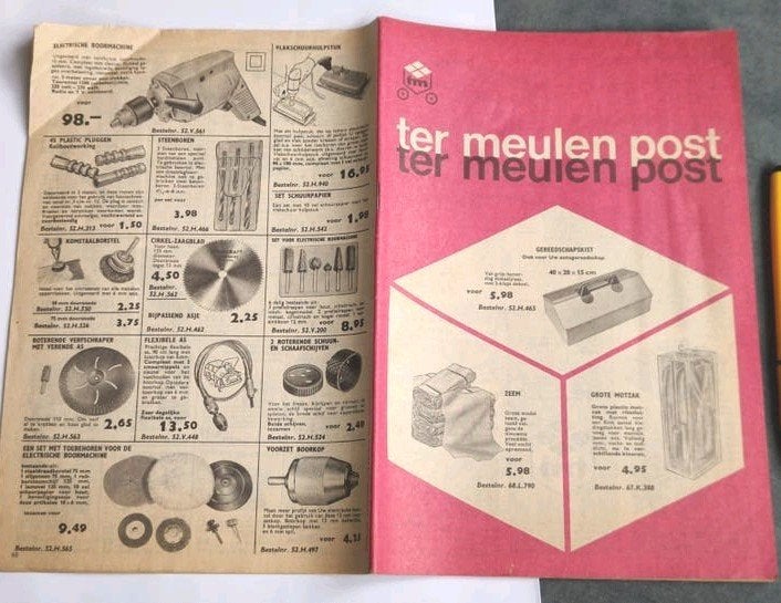 CATALOGUS POSTORDER TER MEULEN POST, OOK SPEELGOED, Boeken, Catalogussen en Folders, Gelezen, Ophalen of Verzenden