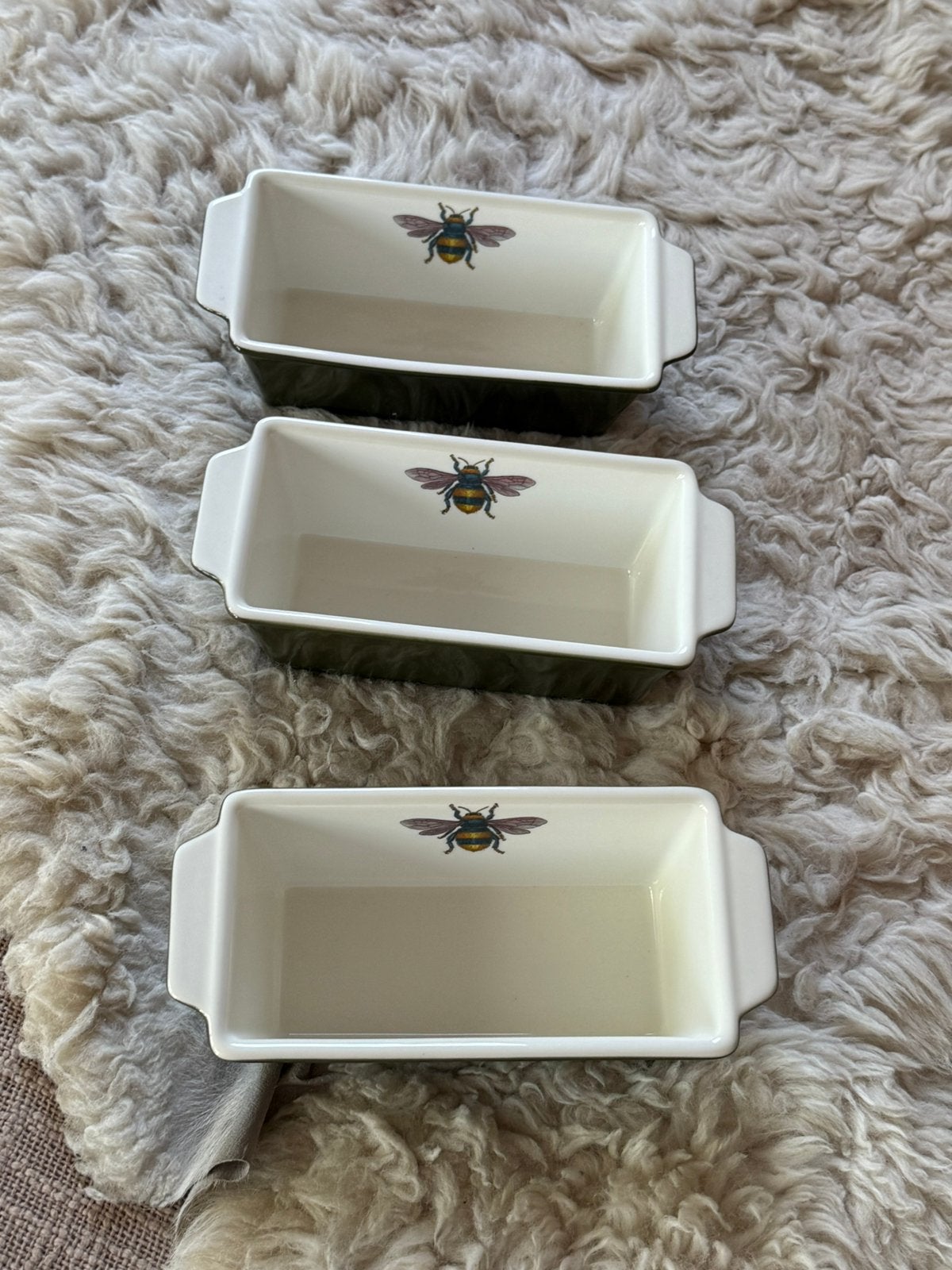 Portmeirion 3x ovenschaaltjes 17x14x9cm nieuw, Ophalen, Keramiek, Nieuw, Schaal of Schalen