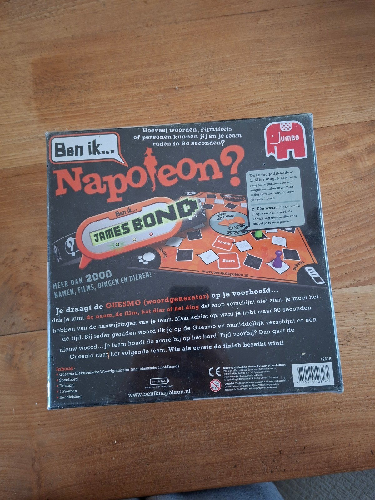 Ben ik Napoleon? - Jumbo Gezelschapsspel - Nieuw in plast, Vijf spelers of meer, Ophalen, Nieuw, Jumbo