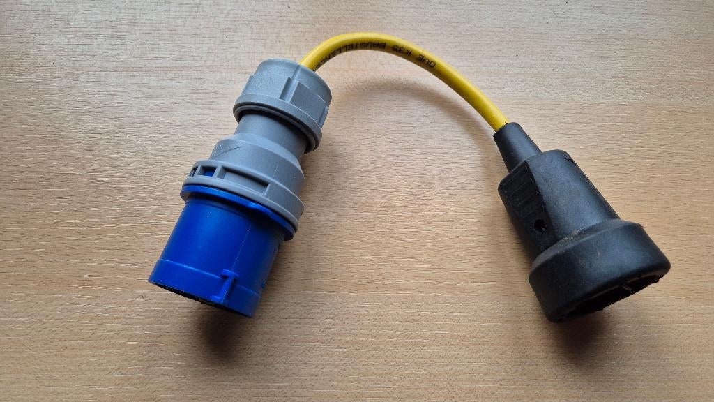 Verloop CEE-form naar Schuko, Caravans en Kamperen, Ophalen of Verzenden, Nieuw