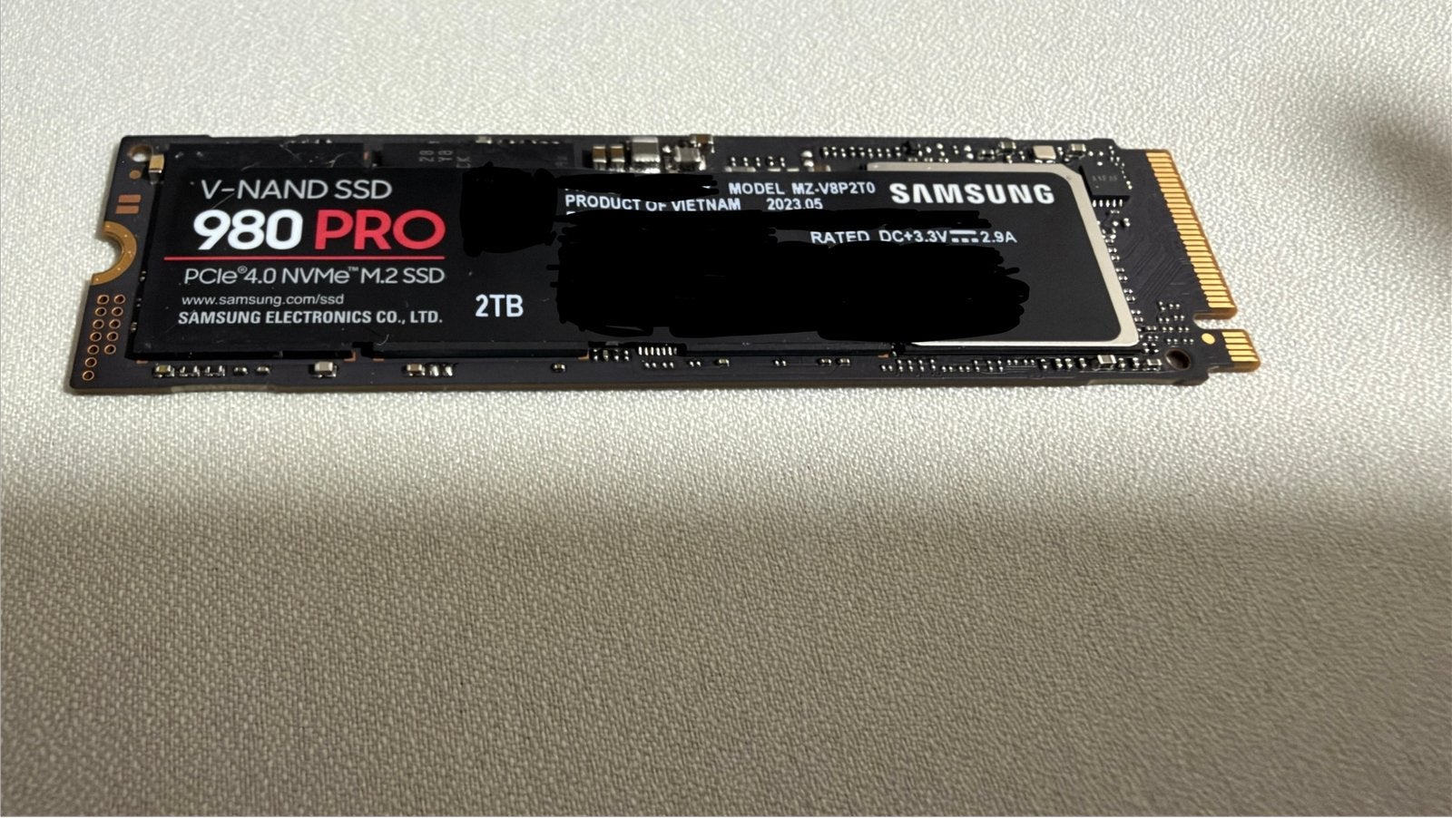 Samsung 2TB 980 PRO NVMe M.2 SSD (Ophalen) nog Beschikbaar!, Computers en Software, Harde schijven, Ophalen, Zo goed als nieuw