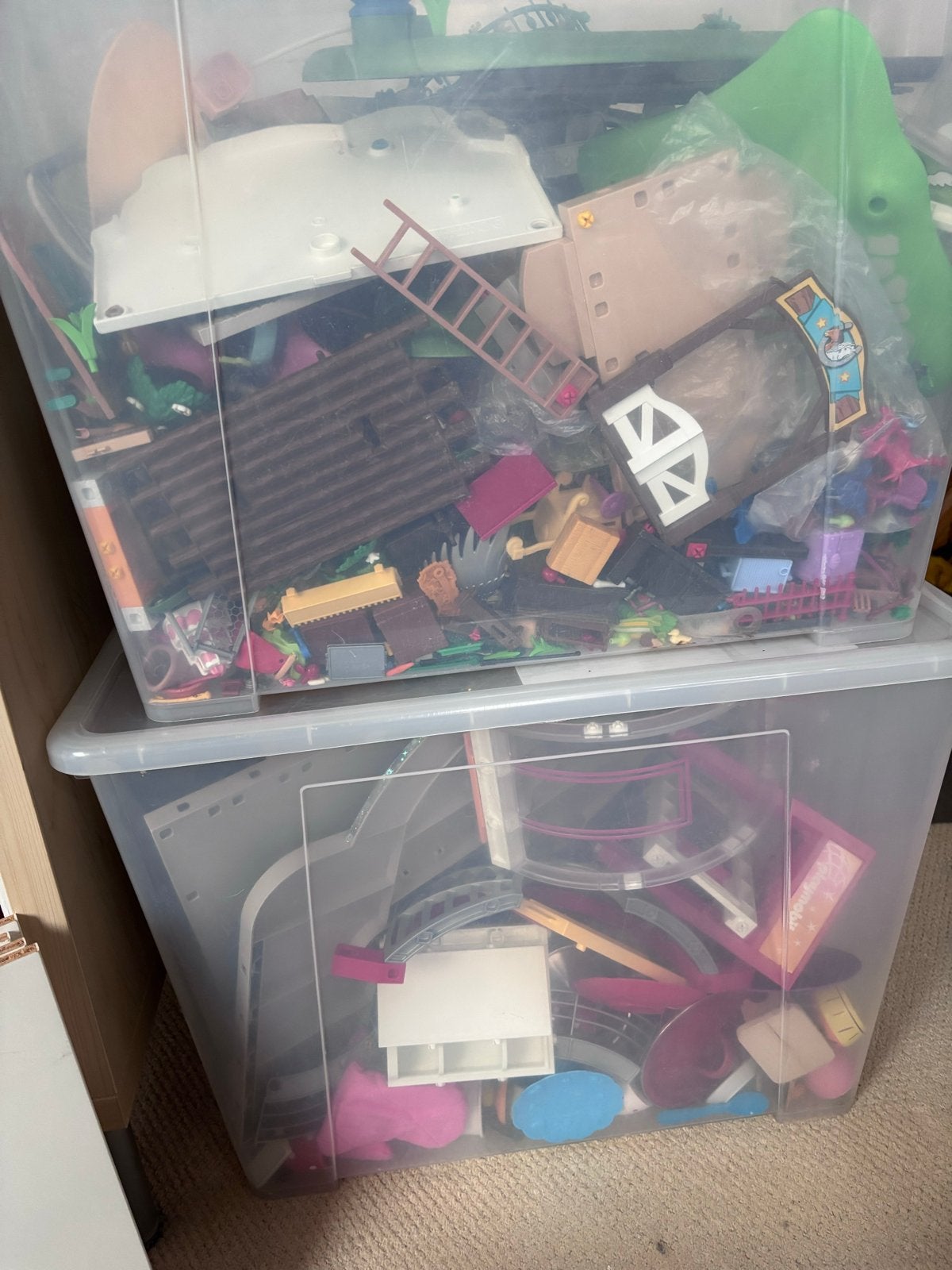 Grote partij Playmobil en ander speelgoed, Ophalen of Verzenden, Gebruikt, Jongen of Meisje