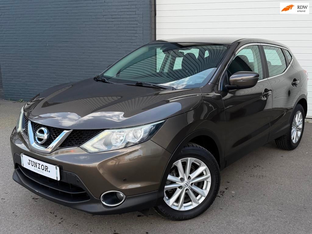Nissan Qashqai 1.2 Tekna 17" CLIMA/CRUISE/PDC/START/STOP, Voorwielaandrijving, Stof, Gebruikt, 4 cilinders