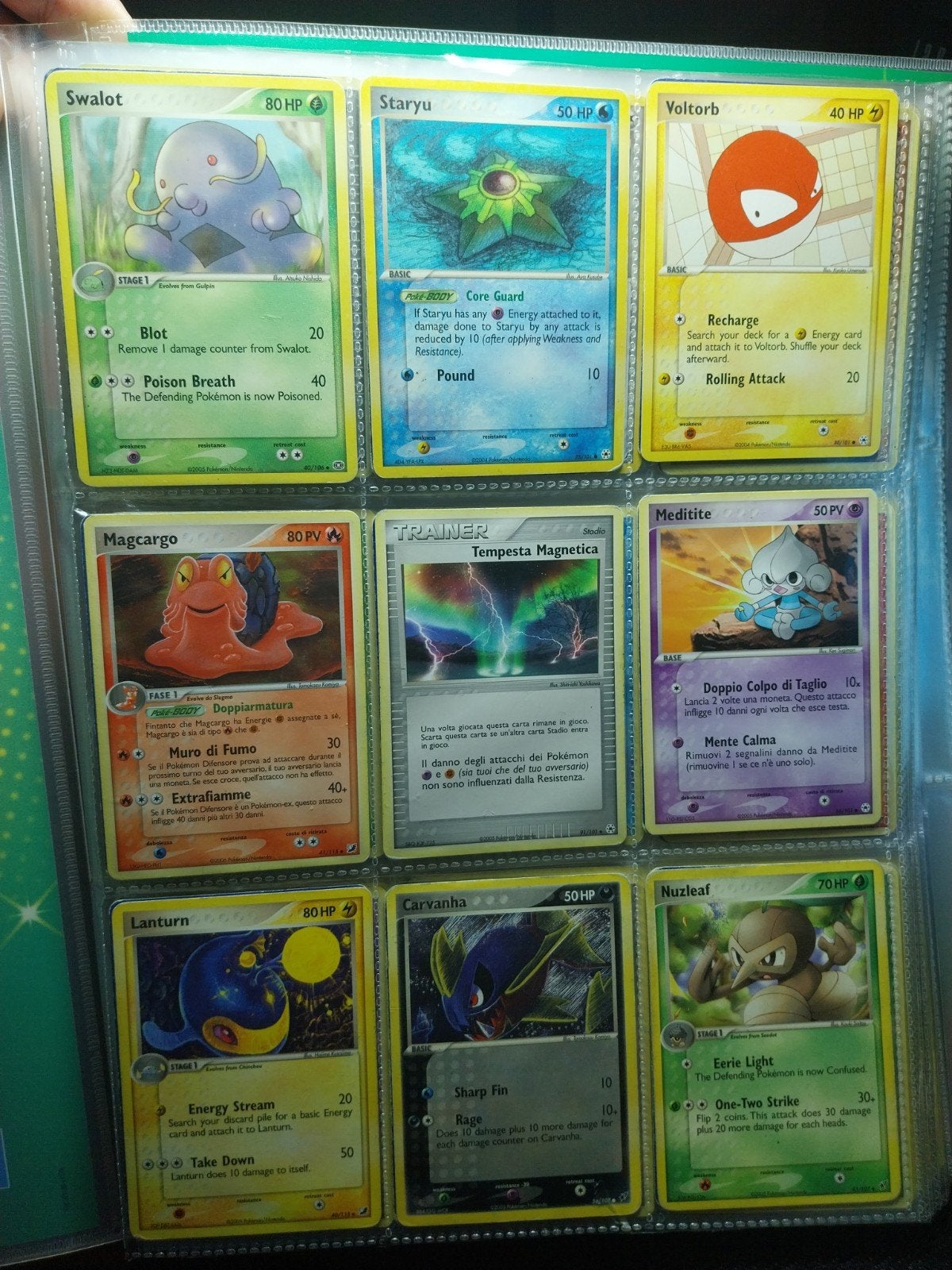 Vintage Pokémon cards + binder A, Ophalen of Verzenden, Gebruikt, Meerdere kaarten