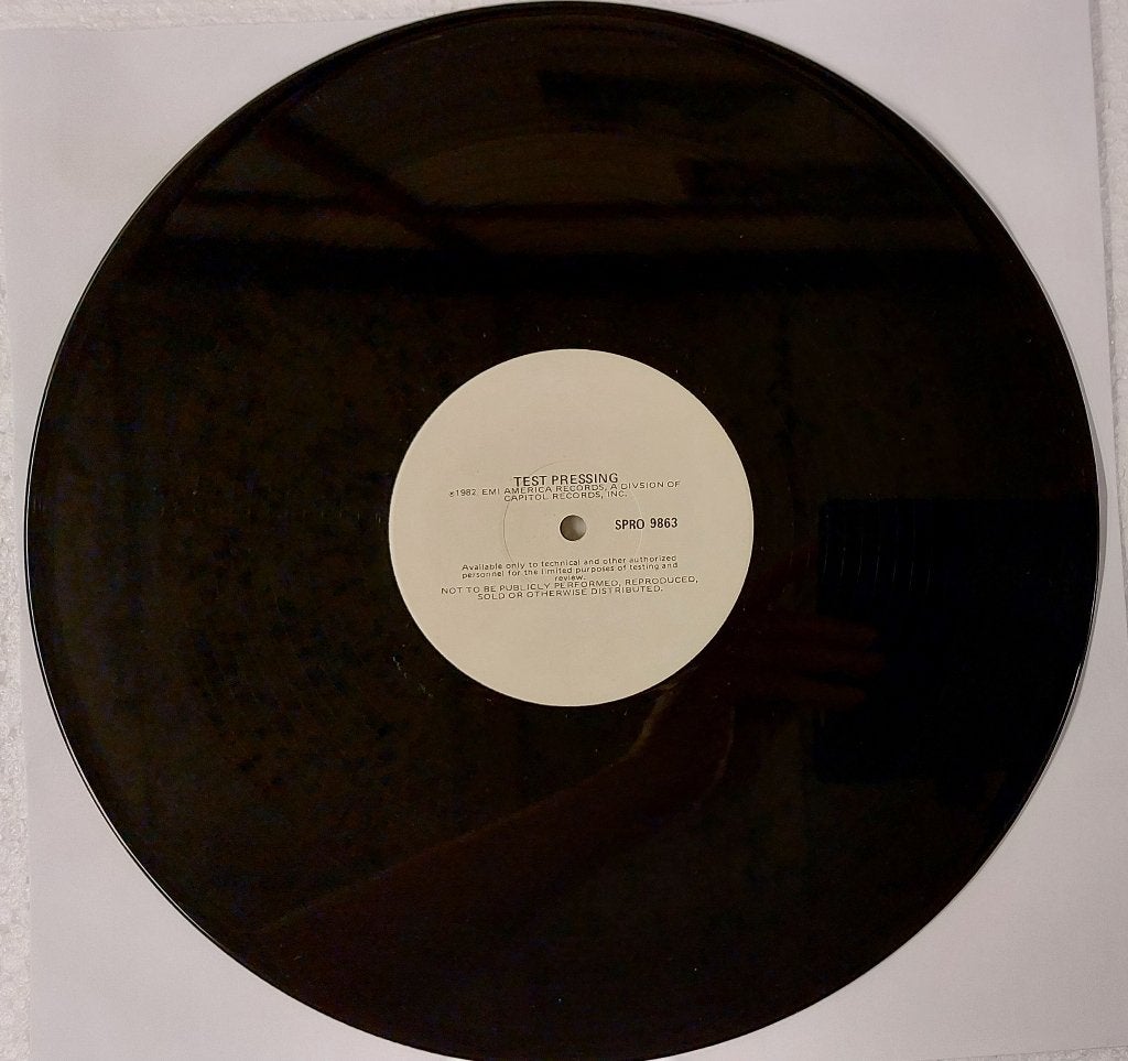 J.Geils band VINYL PROMO 12" I do Live 1982 Test Pressing, Limited edition, Ophalen of Verzenden, Zo goed als nieuw, 12 inch