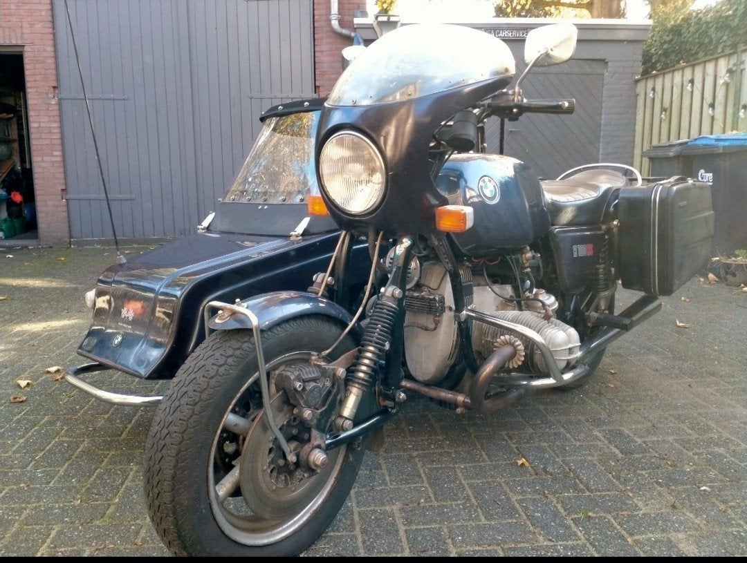 EML/BMW R100RS zijspan bj 1979, Motoren, 2 cilinders, Gebruikt, Sportuitlaat, Minimaal motorrijbewijs A2