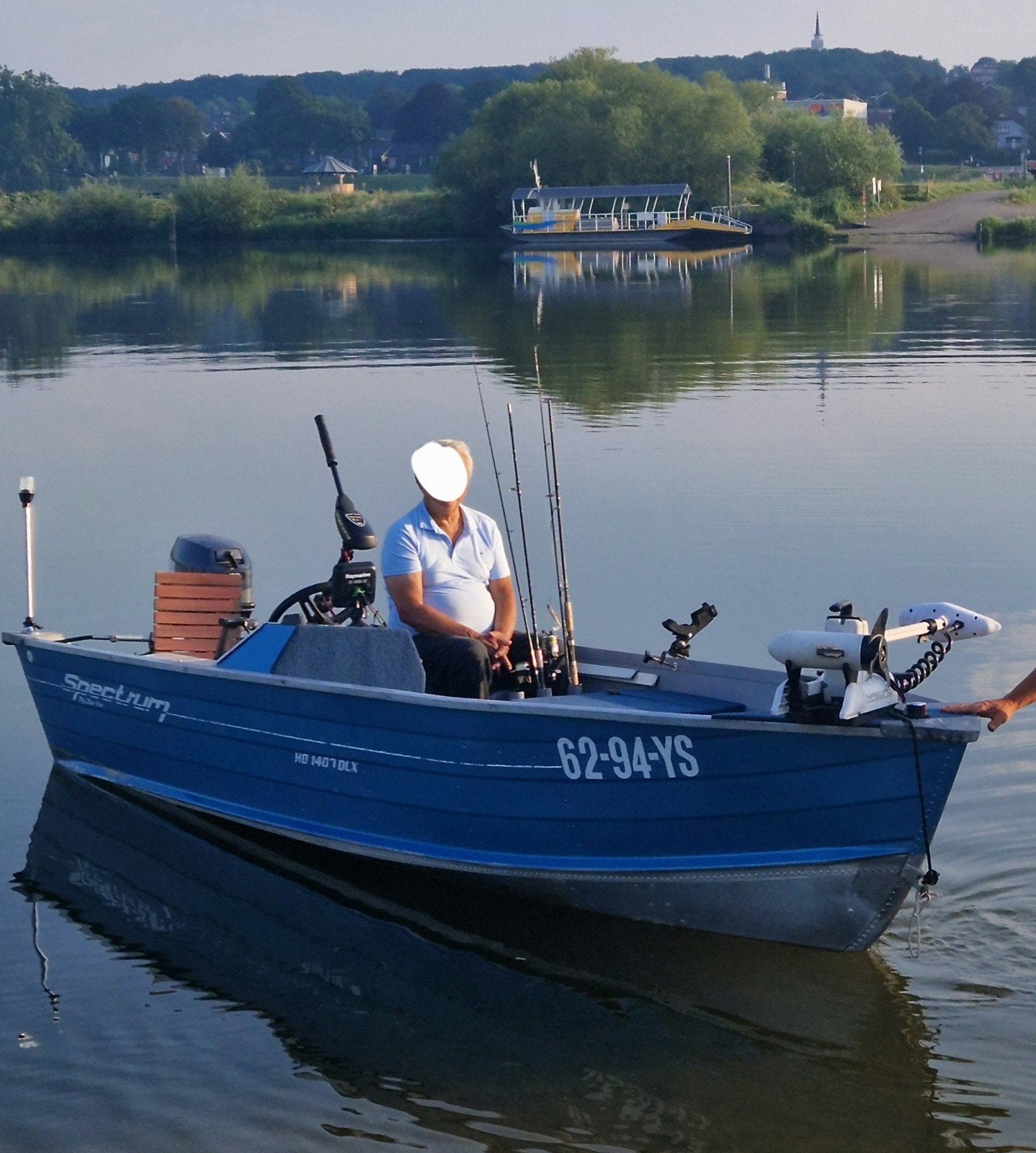 aluminium visboot 30pk yamaha, Ophalen, 10 tot 30 pk, Gebruikt, Elektrisch