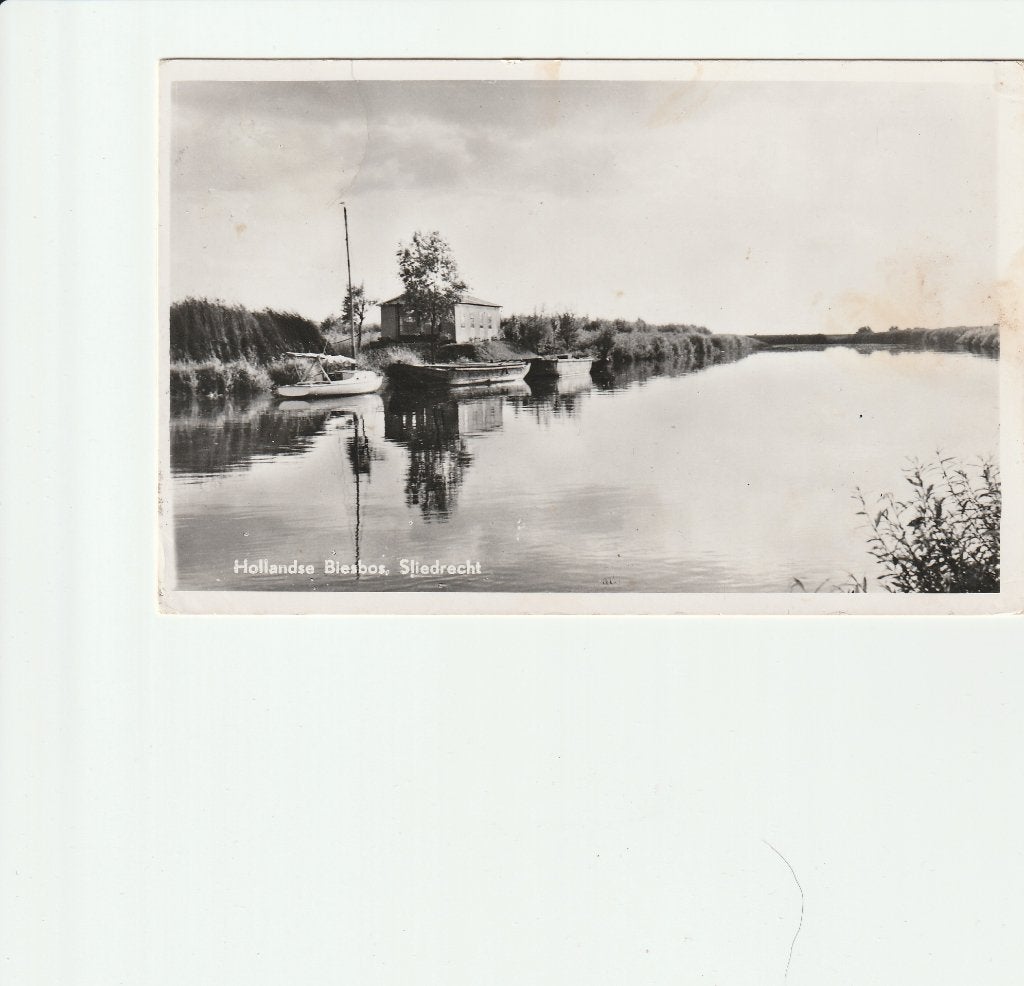 BIESBOSCH  0,30, Verzenden, 1960 tot 1980, Gelopen, Zuid-Holland