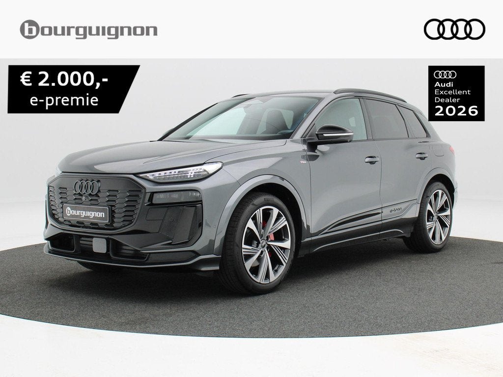 Audi Q6 S edition e-tron 83Kwh 252 PK | Tech Pro pakket | 21, Auto's, Audi, Bedrijf, Te koop, Q6 e-tron, 360° camera, ABS, Achteruitrijcamera
