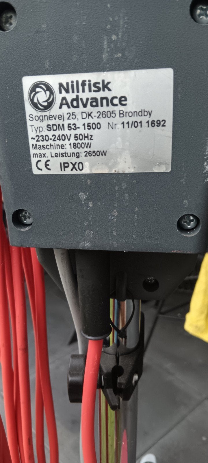 Polijst/ schrob machine 1500 toeren 53 cm pad., Ophalen