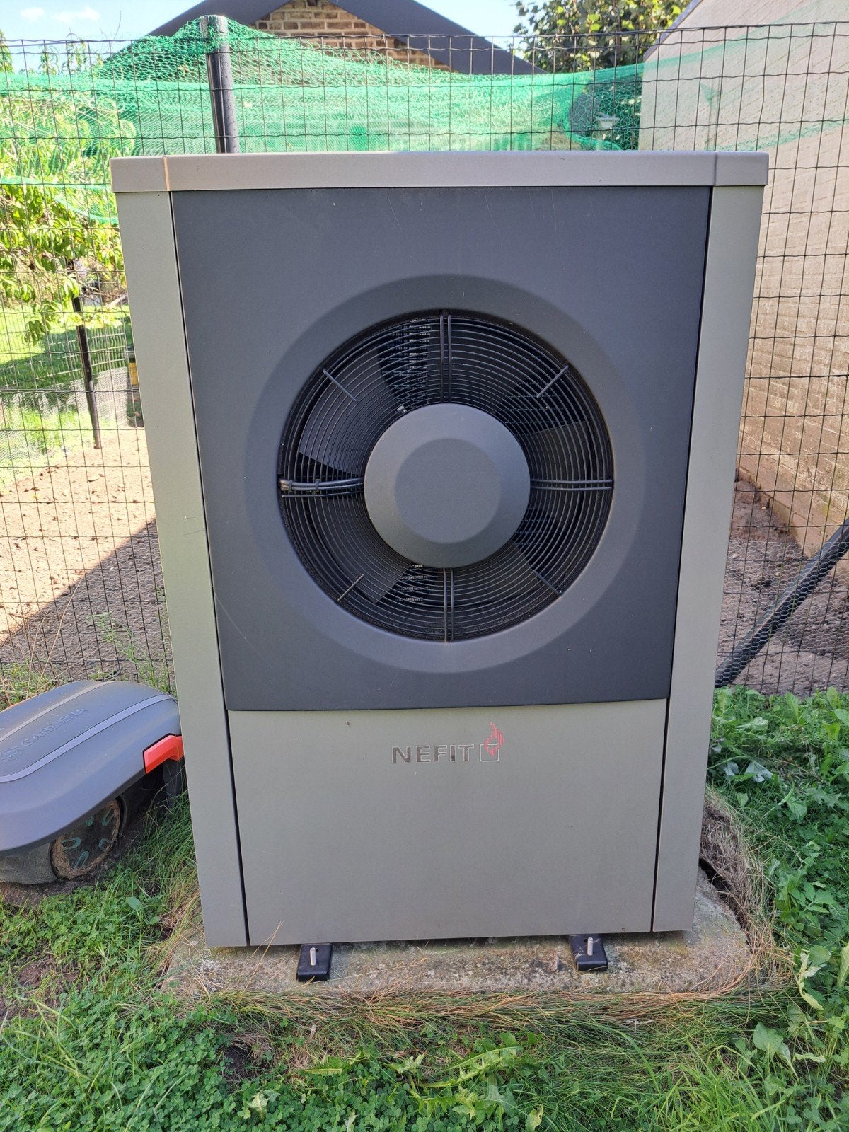 Nefit Enviline Monoblock 5-9 T Warmtepomp, Doe-het-zelf en Verbouw, Ophalen, Hoog rendement (Hr), Overige typen, Zo goed als nieuw
