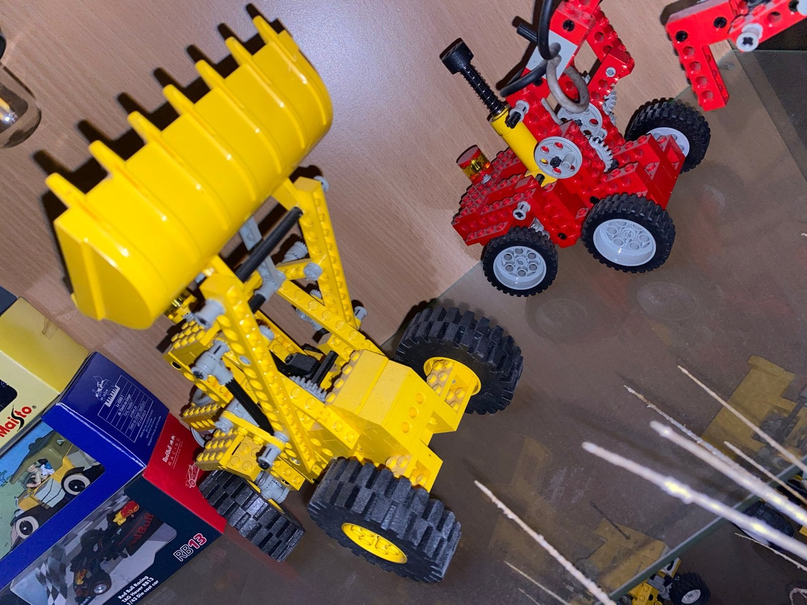 Gele LEGO Technic Graafmachine - Zo goed als nieuw, Ophalen of Verzenden, Zo goed als nieuw, Overige merken