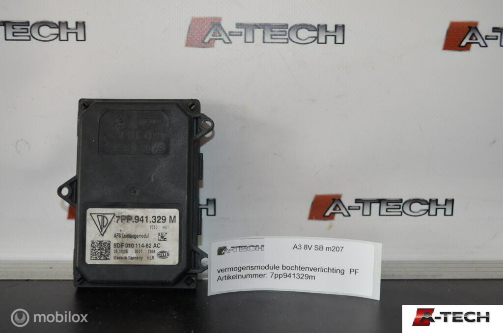 module bochtenverlichting Koplamp Audi A3 8V 7pp941329m m207, Auto-onderdelen, Verlichting, Audi, Gebruikt, Audi, Ophalen of Verzenden