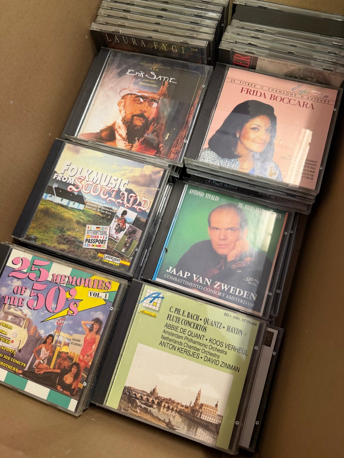 Grote collectie van 467 originele klassieke en jazz CD's, Cd's en Dvd's, Ophalen, Modernisme tot heden, Gebruikt, Overige typen