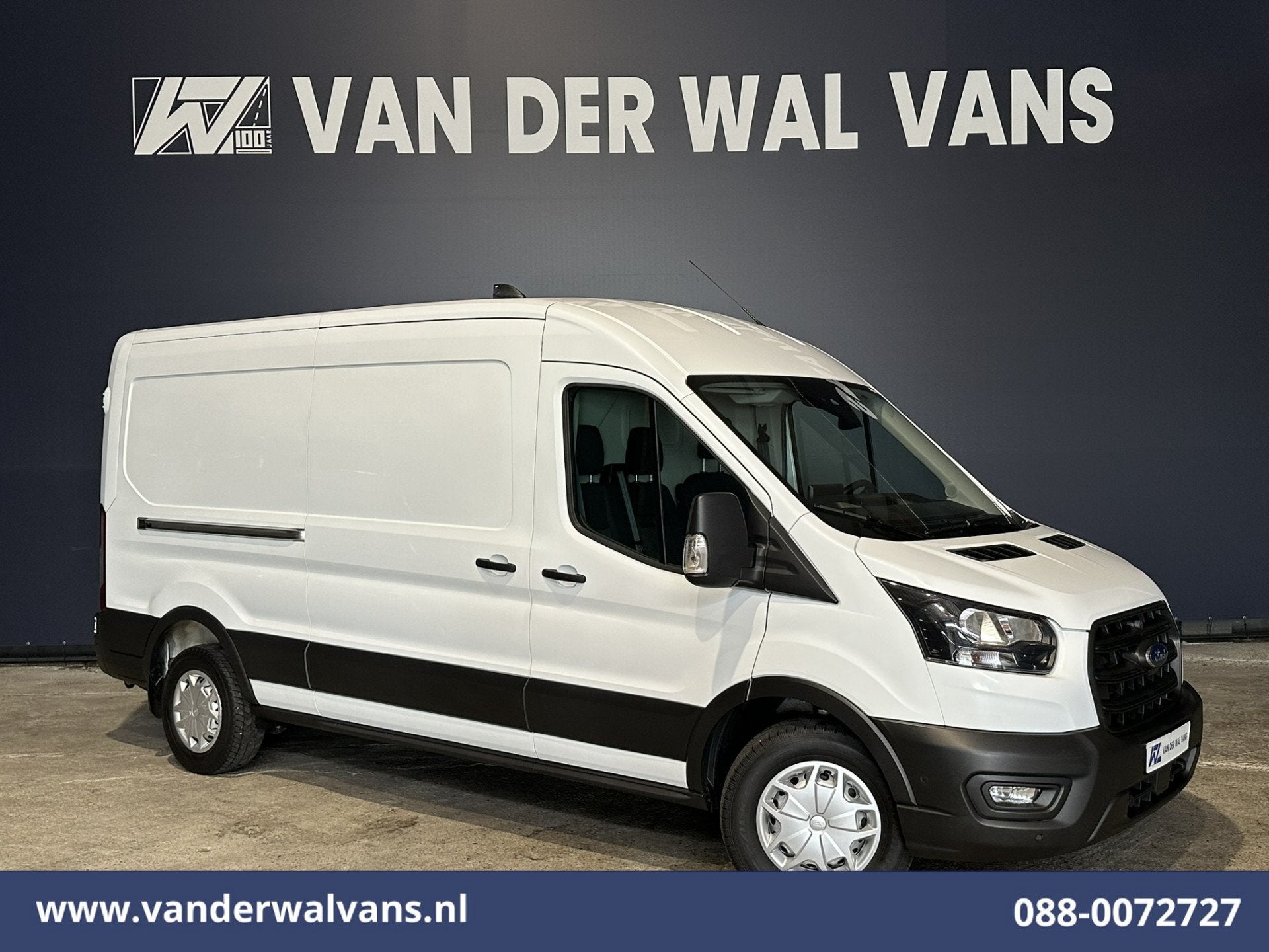 Ford Transit 2.0 TDCI 131pk L3H2 * Laadklep * Euro6 Airco |, Auto's, Bestelauto's, Voorwielaandrijving, Dealer onderhouden, Stof