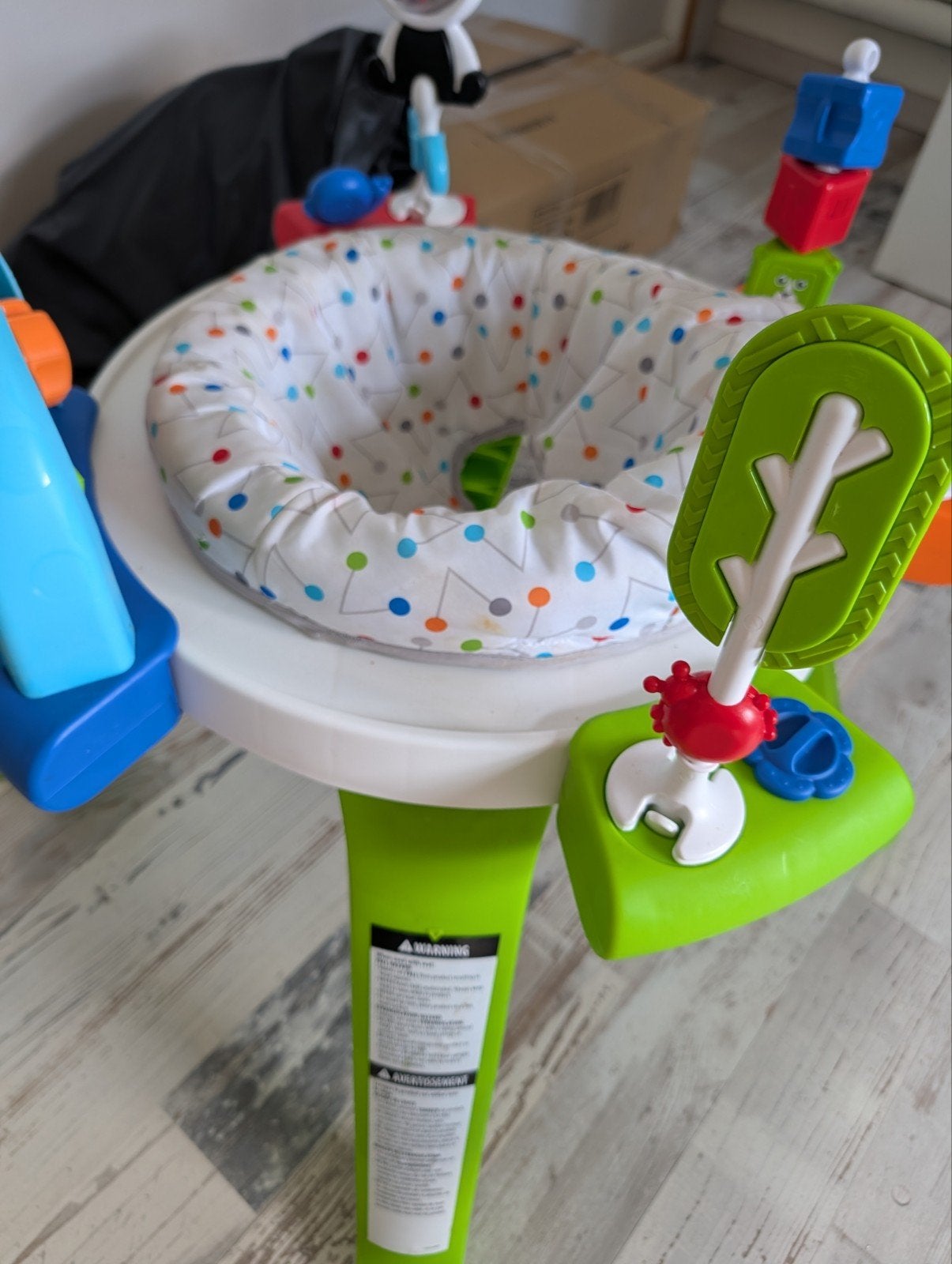 baby 3-in-1 Draai en Sorteer Speelcenter / activiteitentafel, Ophalen, Overige typen, Zo goed als nieuw, Met geluid