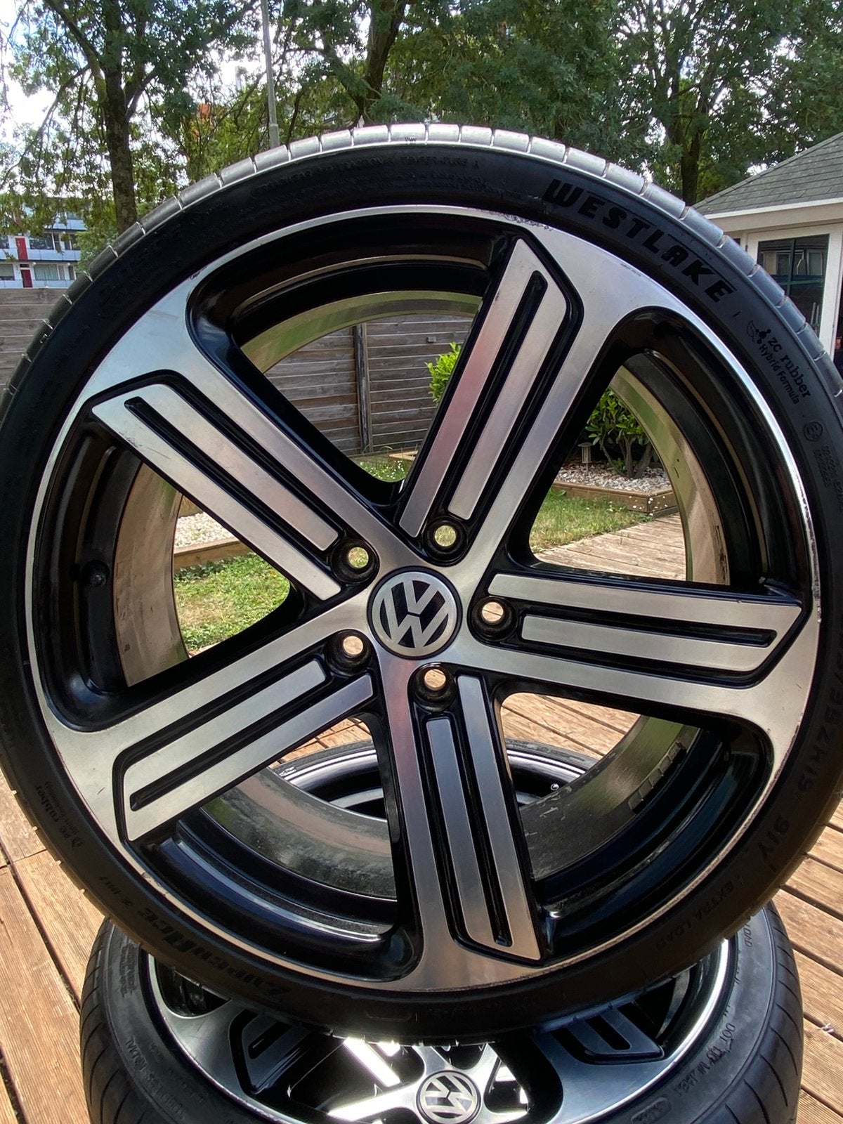mooie originele 19”velgen (CADIZ)met goede Z.B., Gebruikt, Velg(en), 235 mm, Personenwagen