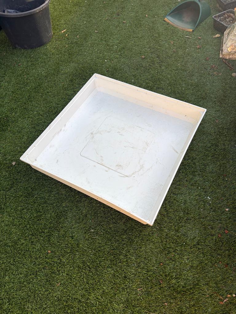 Opvangbak water voor wasmachine, Ophalen, Gebruikt