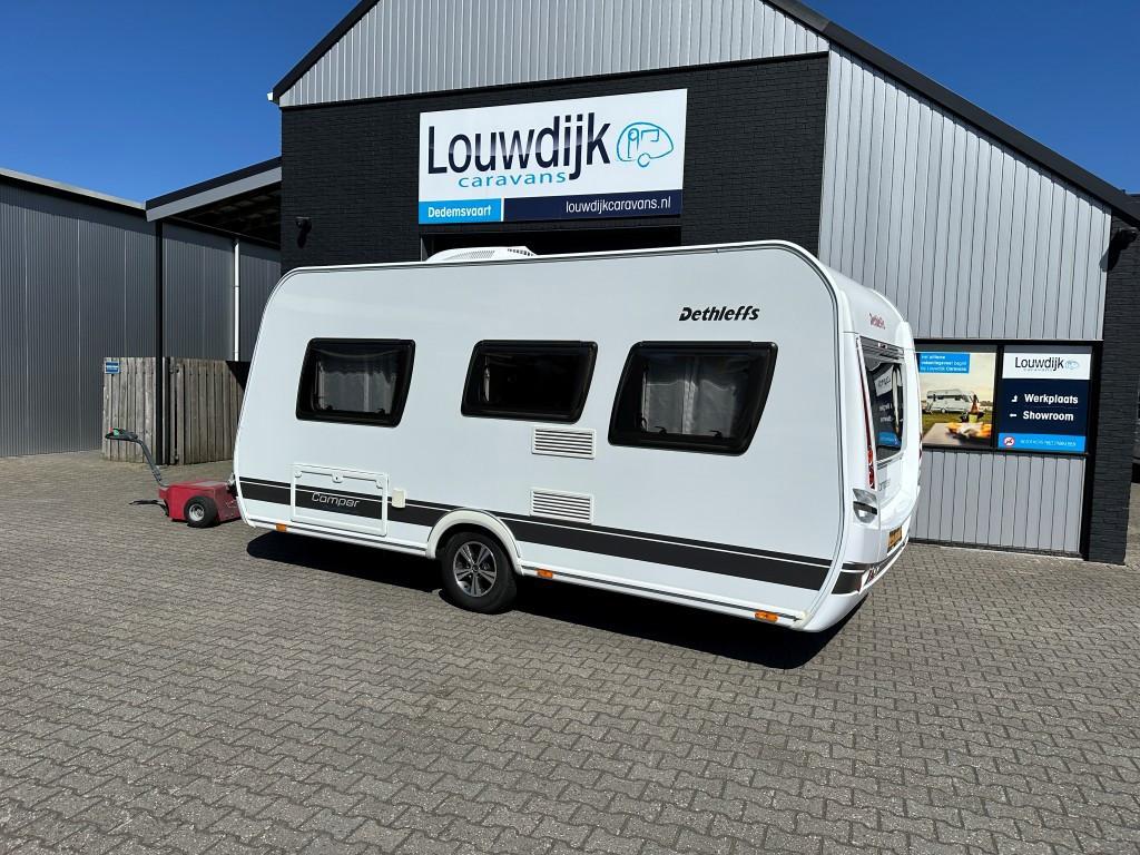 DETHLEFFS Camper 450 FR ’19 (Airco, Fransbed), Caravans en Kamperen, Caravans, Rondzit, Vast bed, Bedrijf, Kelvinstraat 23
7701BZ  Dedemsvaart, NL