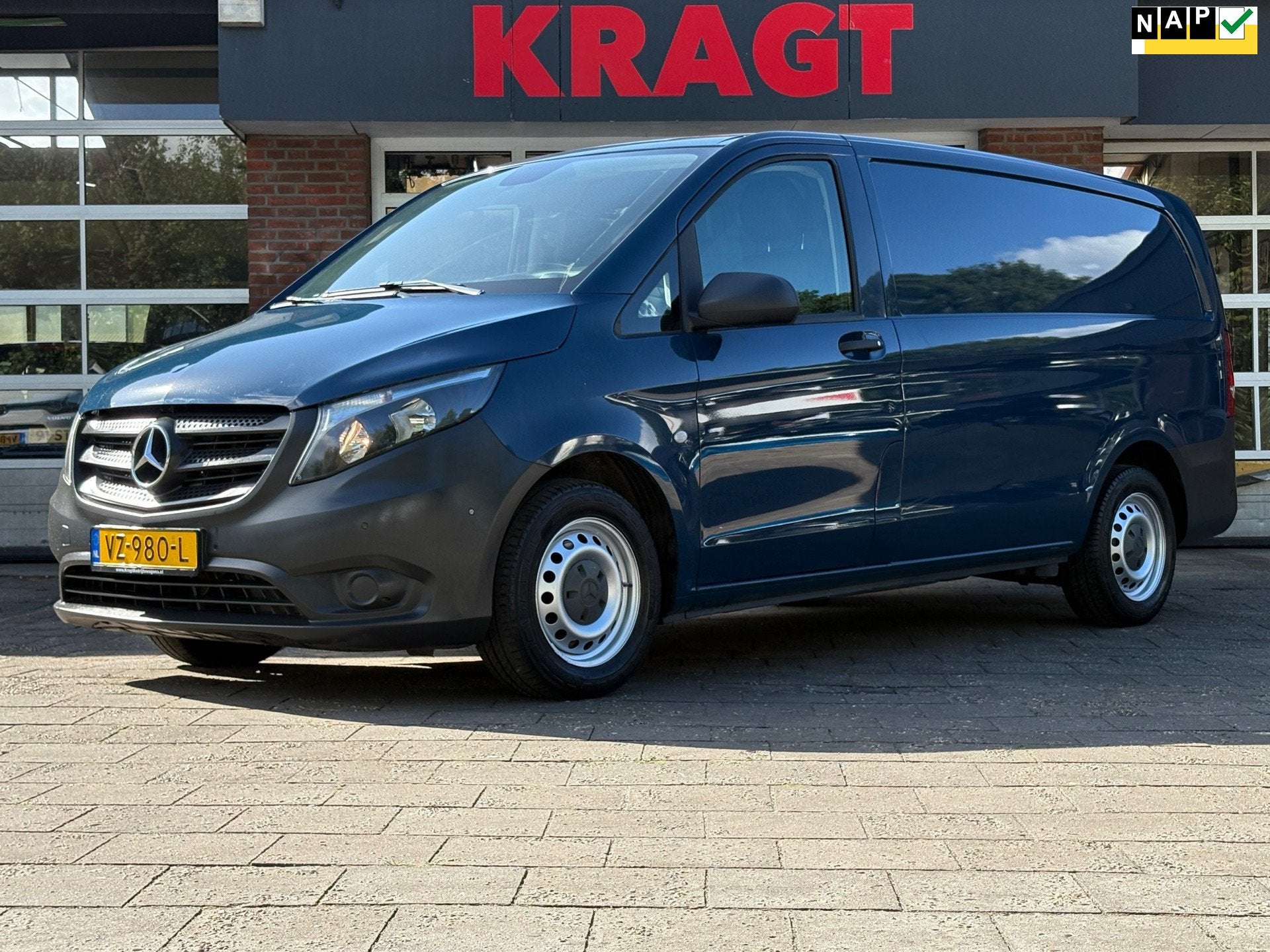 Mercedes-Benz Vito 116 CDI Lang|EURO6|NAP|AUTOMAAT|clima|ach, Automaat, Dealer onderhouden, Achterwielaandrijving, Gebruikt