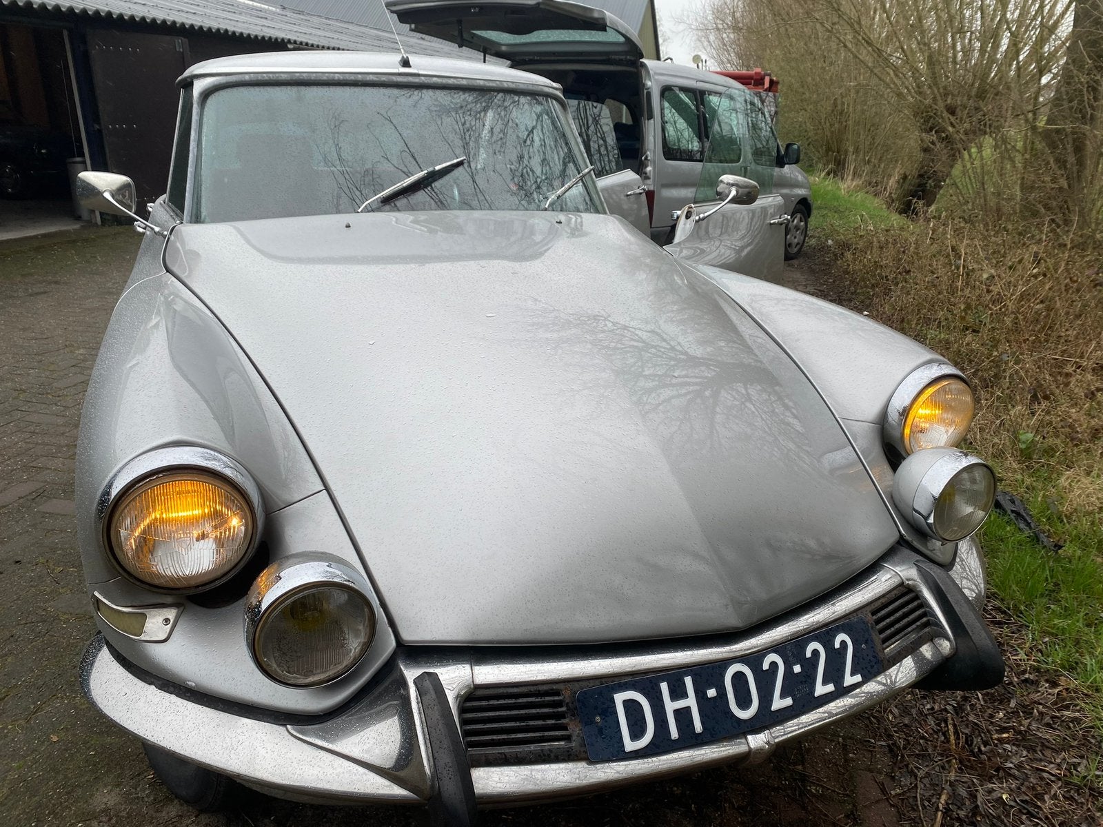 Citroën DS 21 pallas halfautomaat 1967 Grijs, foto 10