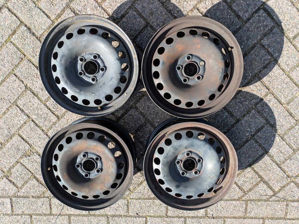15 inch stalen velgen, Auto-onderdelen, Banden en Velgen, Ophalen, 15 inch, Velg(en), 185 mm