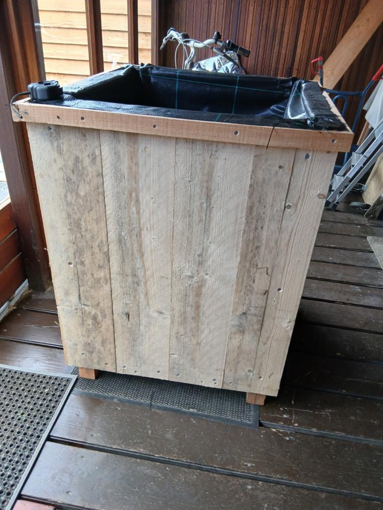 Bloembak, Tuin en Terras, Bloembakken en Plantenbakken, Ophalen, Hout