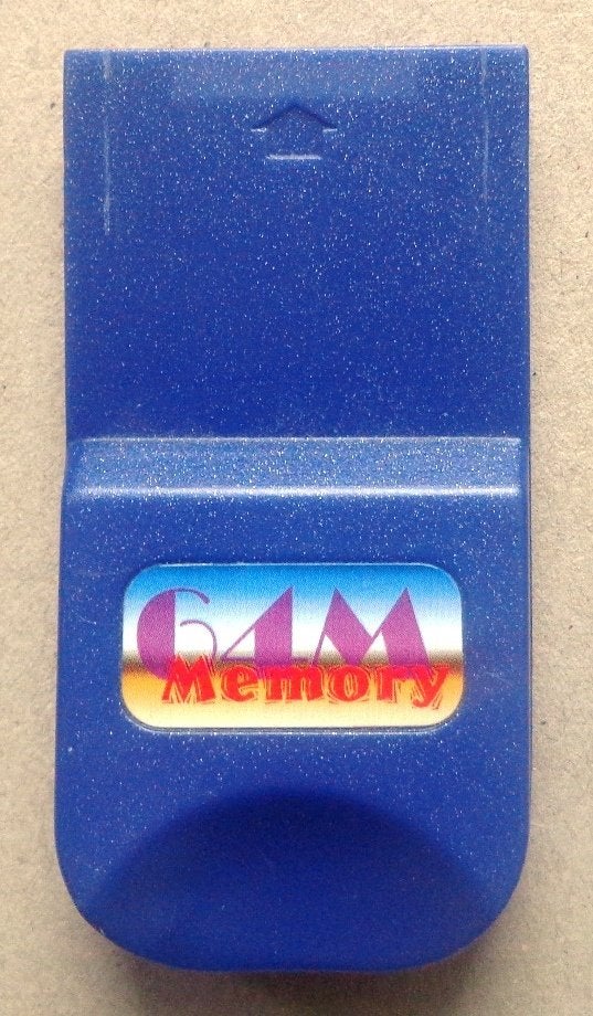 Memory Card 64 mb (1019 blocks) voor de Nintendo GameCube, Spelcomputers en Games, Spelcomputers | Nintendo GameCube, Gebruikt