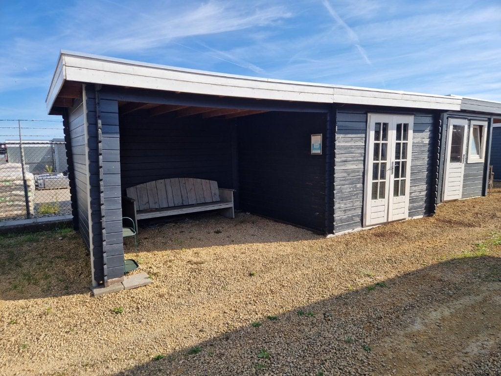 Showroom tuinhuis 300x300+350cm, Tuin en Terras, Tuinhuizen, Ophalen, Blokhut, Zonder ramen, 500 cm of meer
