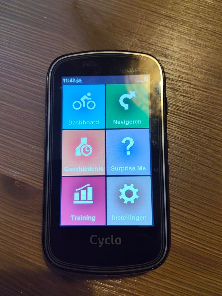 Mio Cyclo Fietsnavigatie met GPS, Fietsen en Brommers, Fietsaccessoires | Fietscomputers, Ophalen of Verzenden, GPS, Zo goed als nieuw