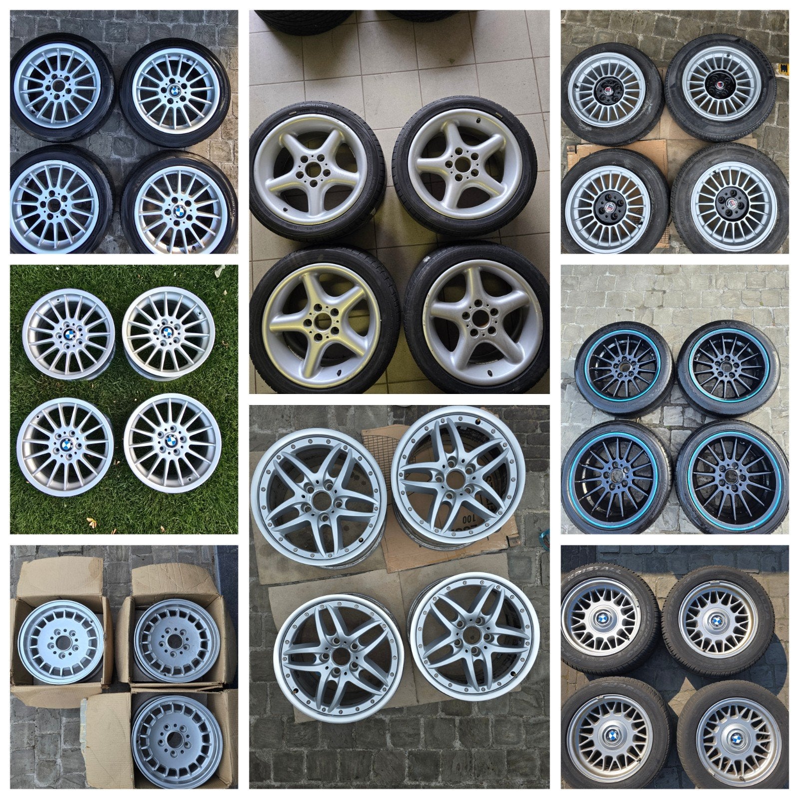 Bmw velgen 15 setjes, Auto-onderdelen, Banden en Velgen, Ophalen, Velg(en), Nieuw, 17 inch