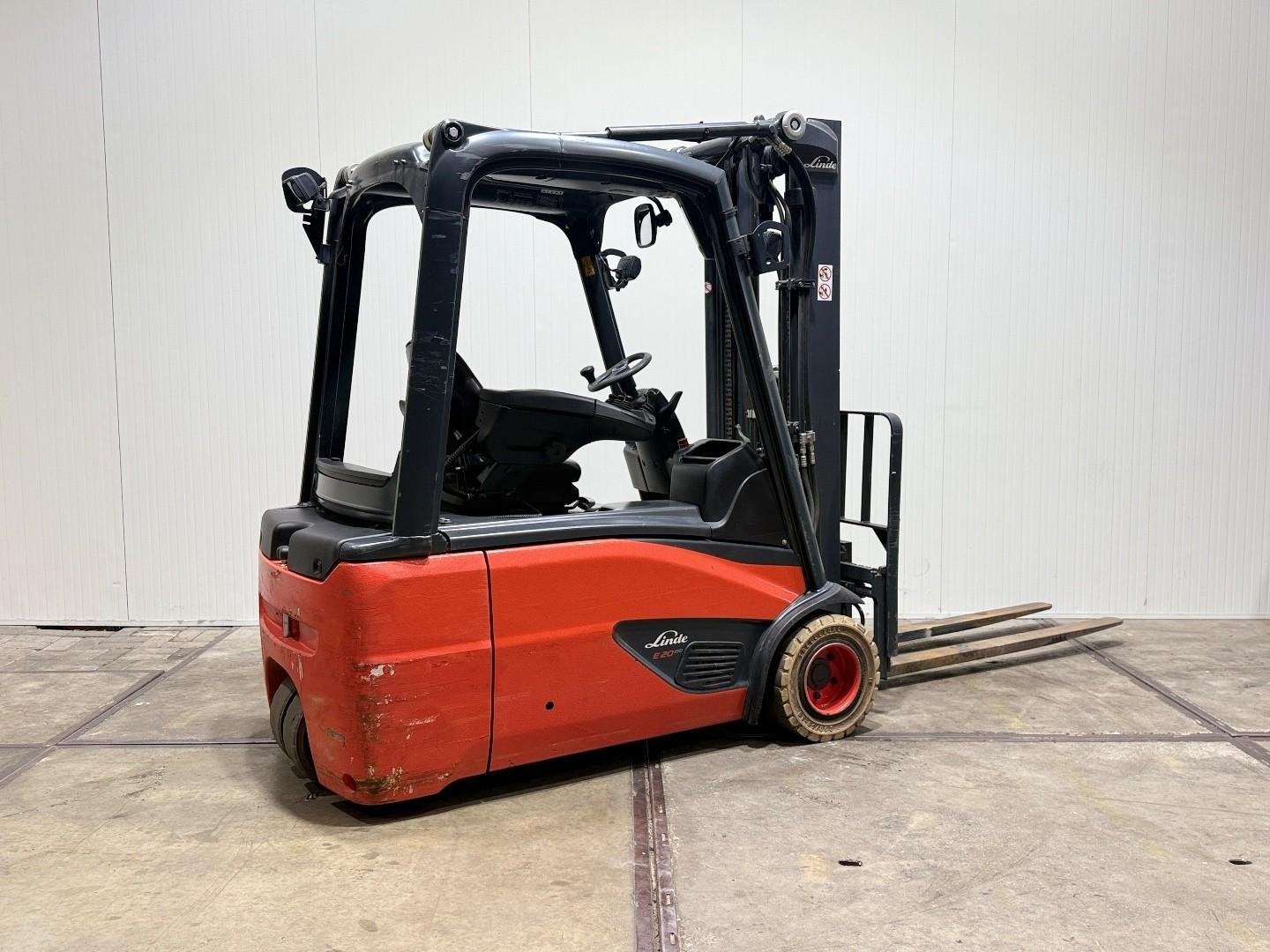 Linde E20 2021 Triplex 4,6M Sideshift Freelift 3wiel HL1298, Elektrisch, Heftruck, Linde